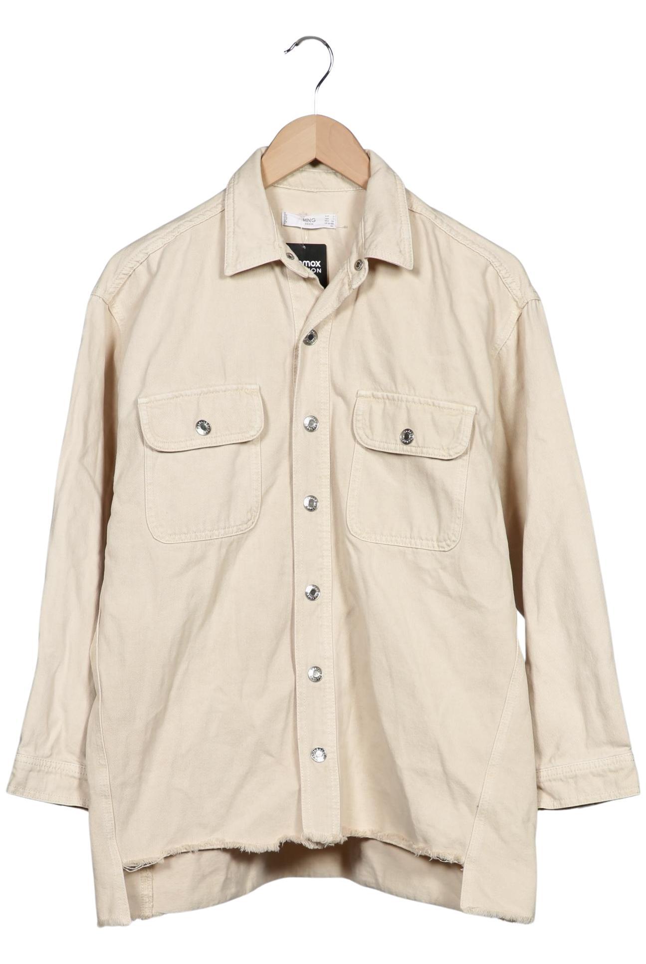 

Mango Damen Jacke, beige, Gr. 36