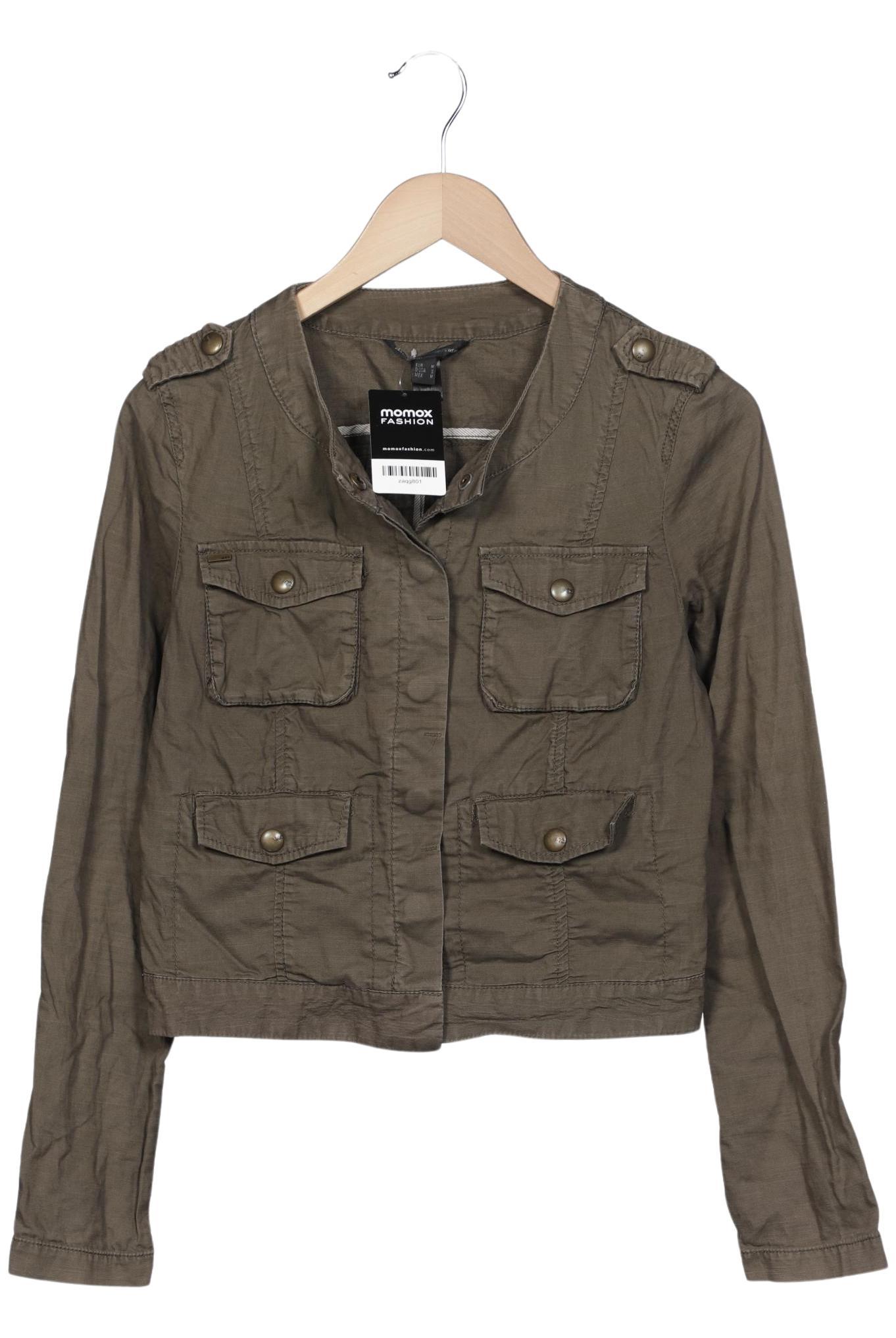

Mango Damen Jacke, grün, Gr. 38
