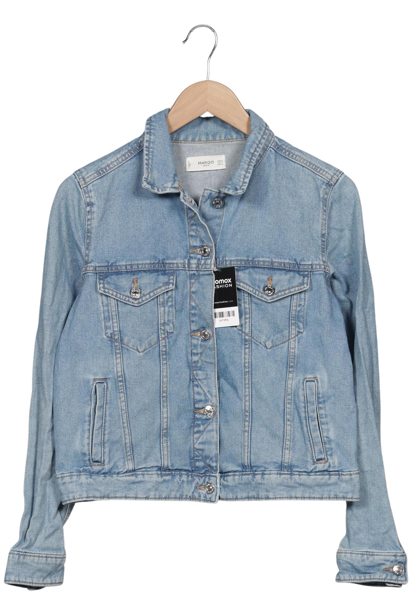 

Mango Damen Jacke, hellblau, Gr. 38