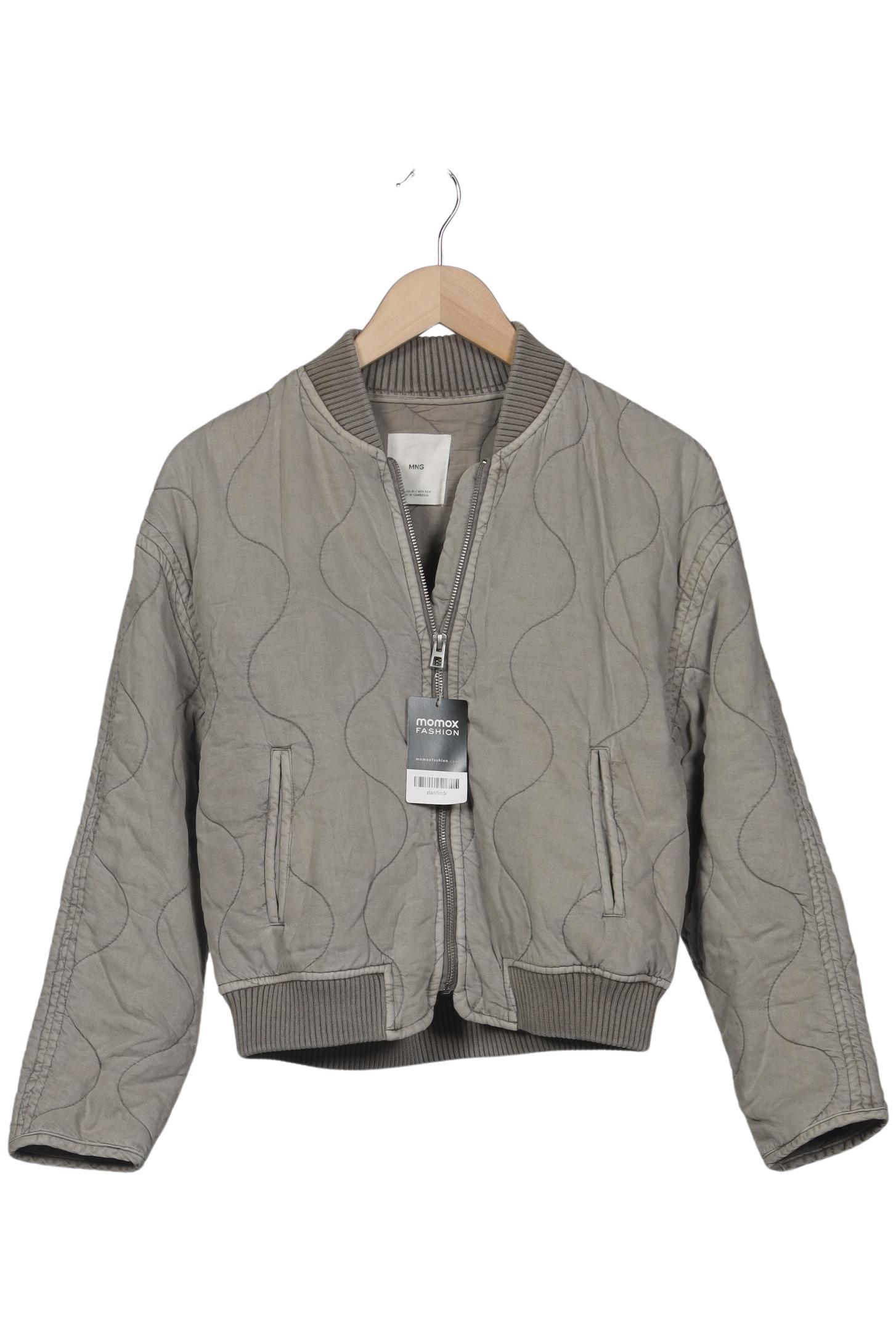 

Mango Damen Jacke, grau, Gr. 34