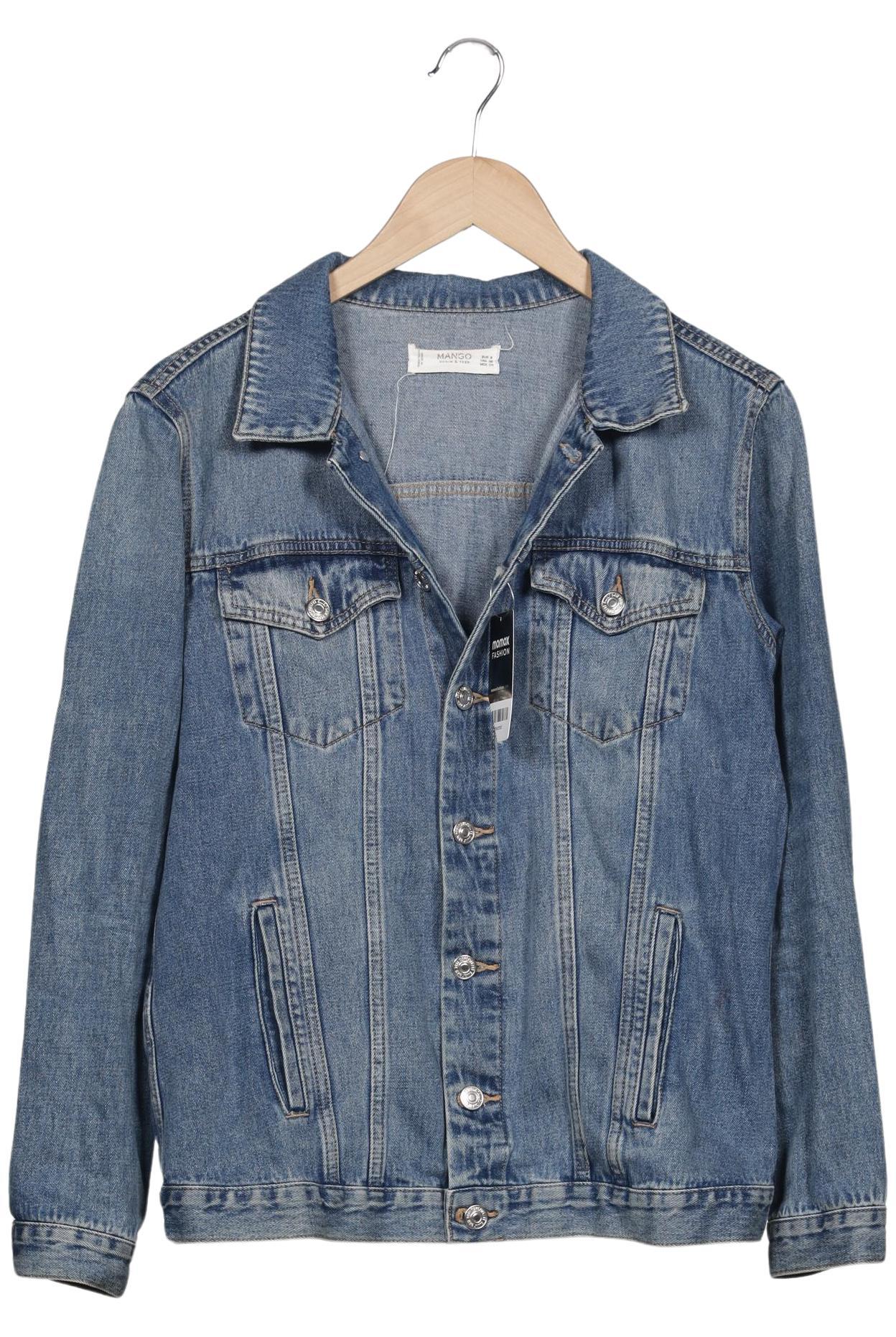 

Mango Damen Jacke, blau, Gr. 36