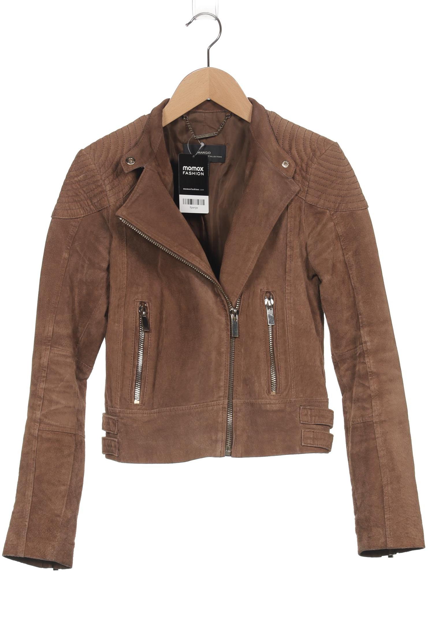 

Mango Damen Jacke, braun, Gr. 34