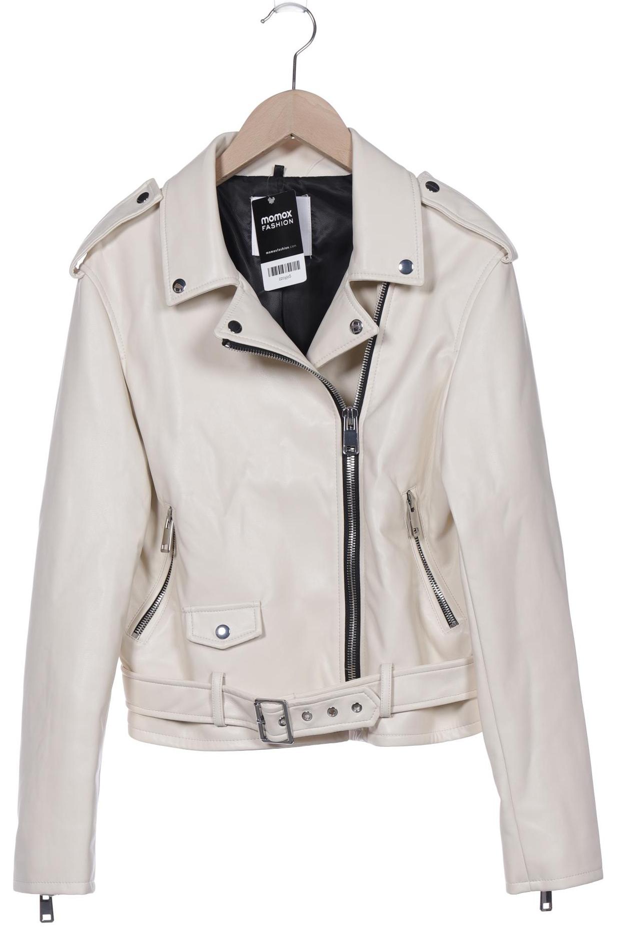 

Mango Damen Jacke, beige, Gr. 38