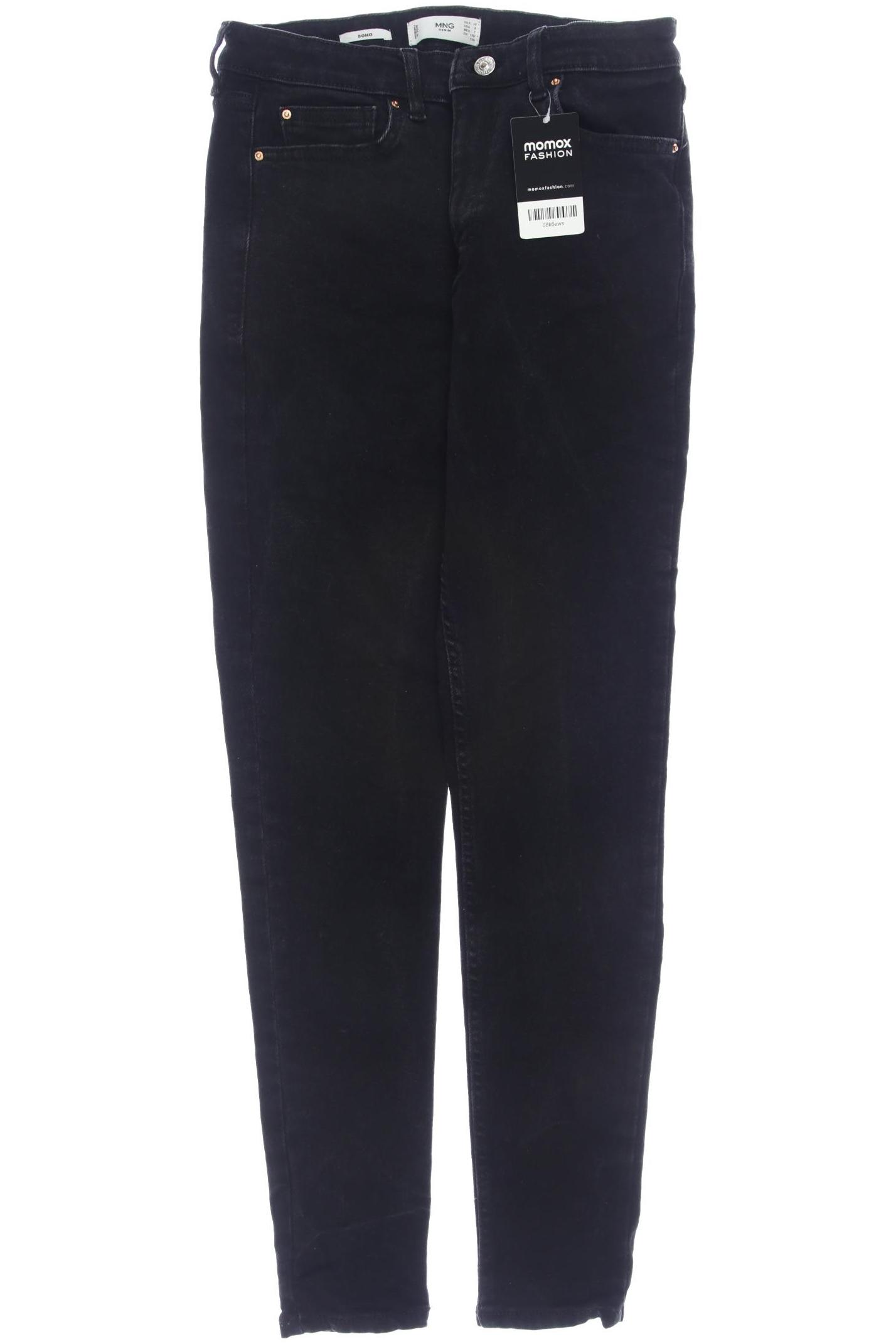 

Mango Damen Jeans, schwarz, Gr. 40