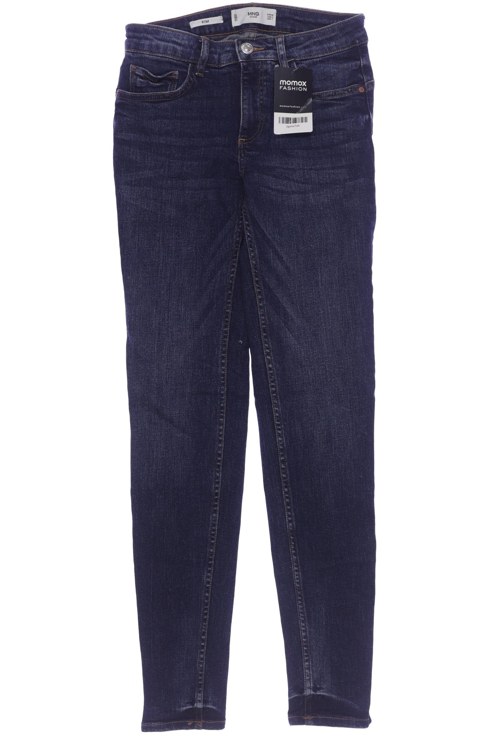 

Mango Damen Jeans, marineblau, Gr. 34