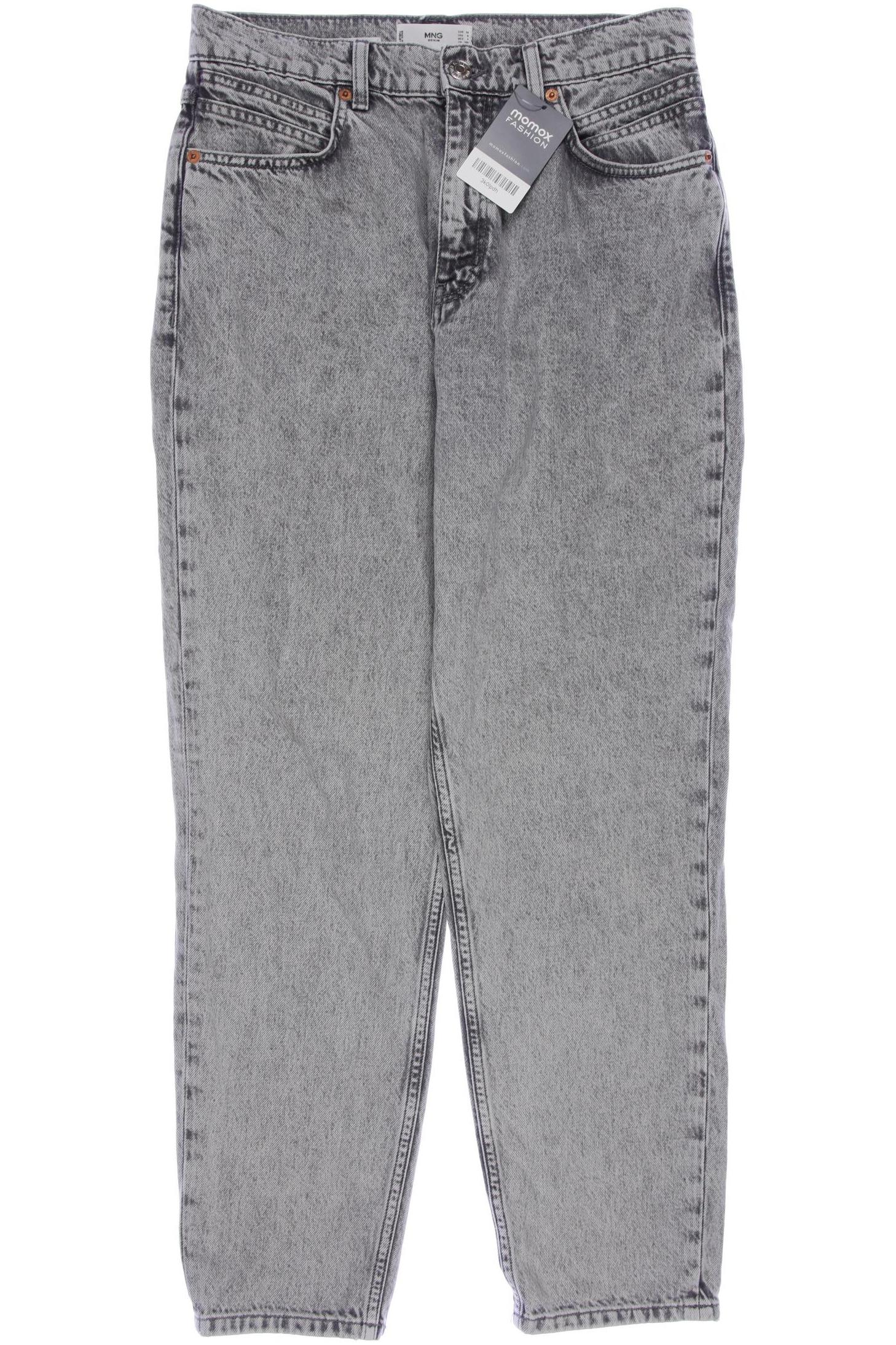

Mango Damen Jeans, grau, Gr. 38