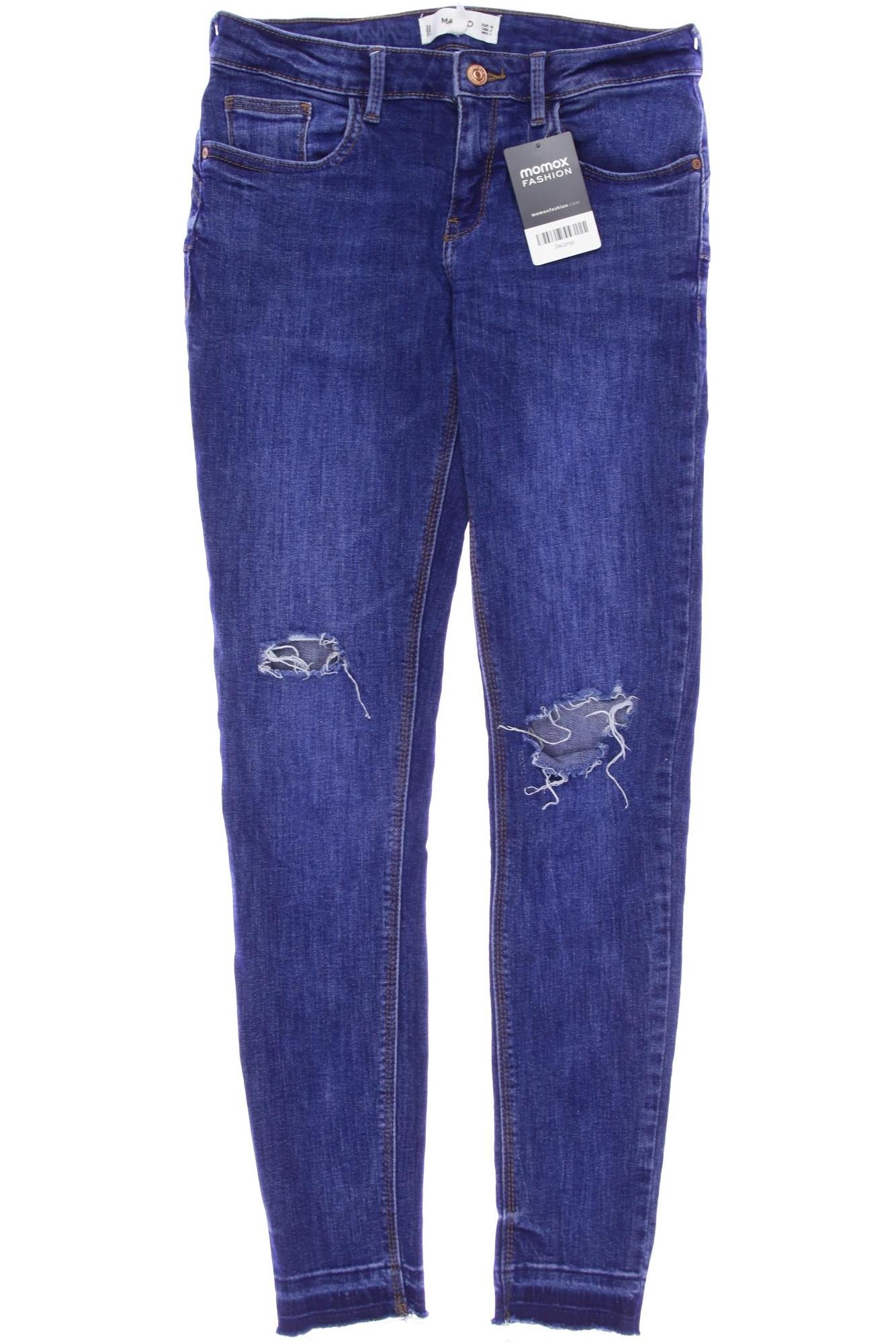 

Mango Damen Jeans, blau, Gr. 36