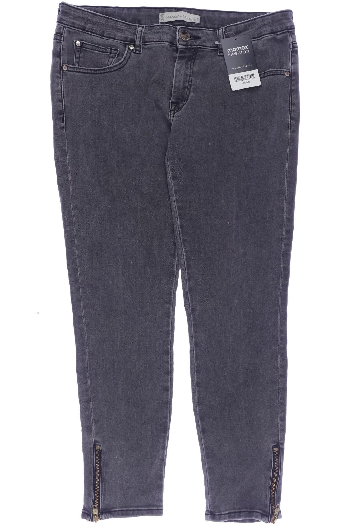 

Mango Damen Jeans, grau, Gr. 38