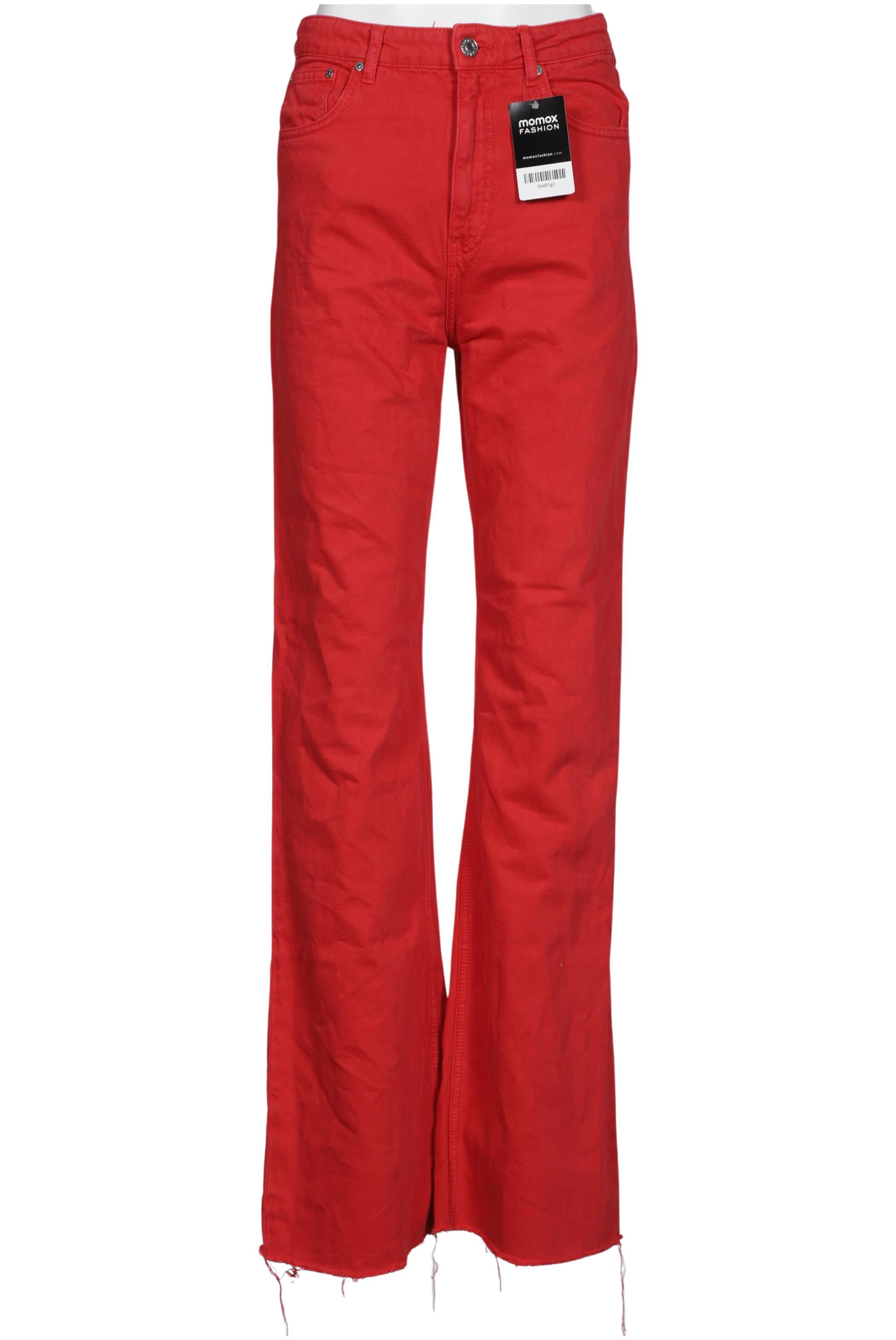 

Mango Damen Jeans, rot, Gr. 38