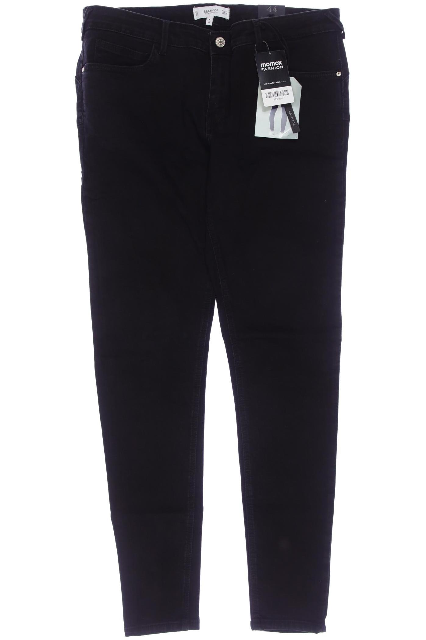 

Mango Damen Jeans, schwarz, Gr. 44