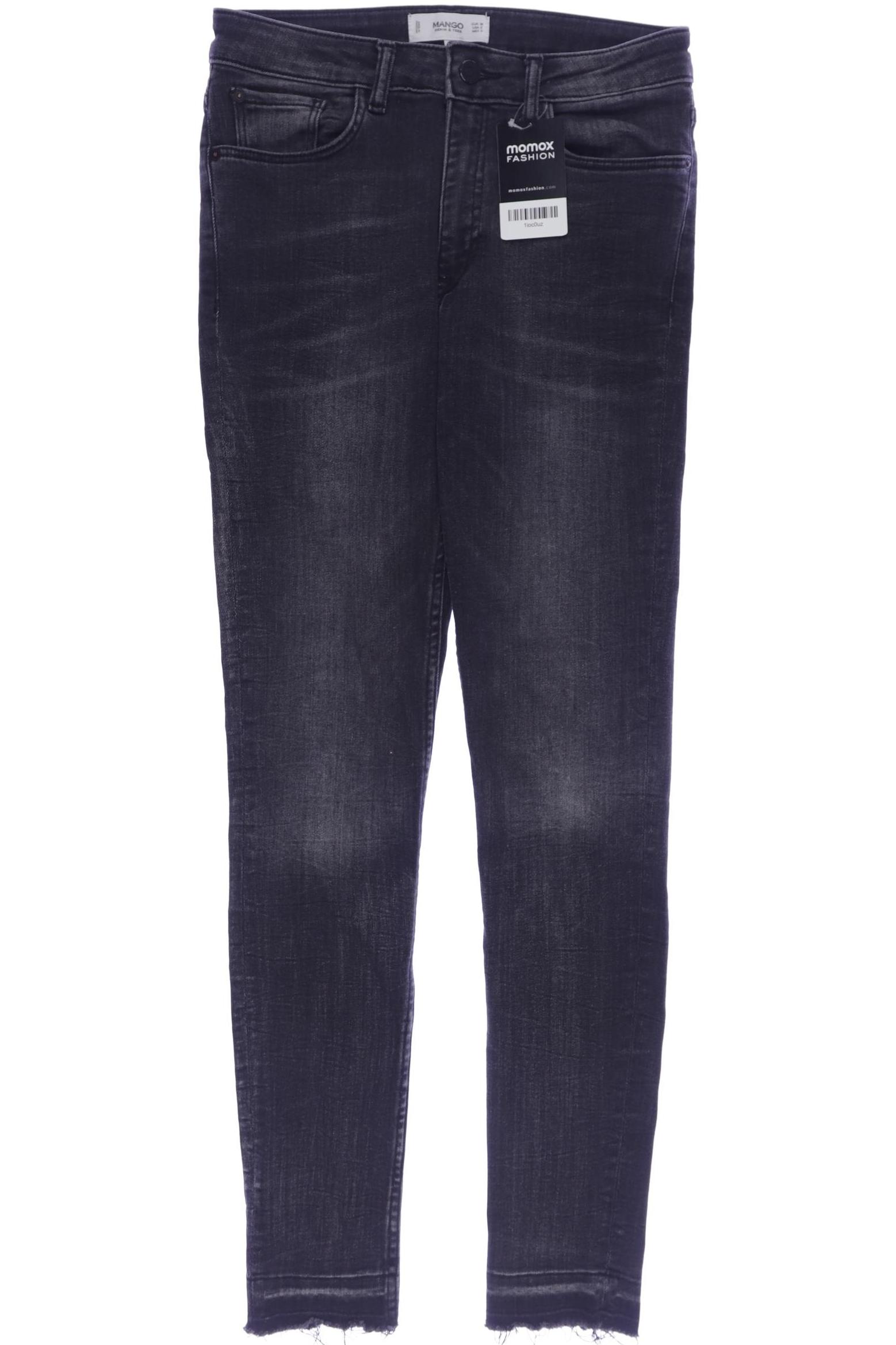 

Mango Damen Jeans, schwarz, Gr. 38