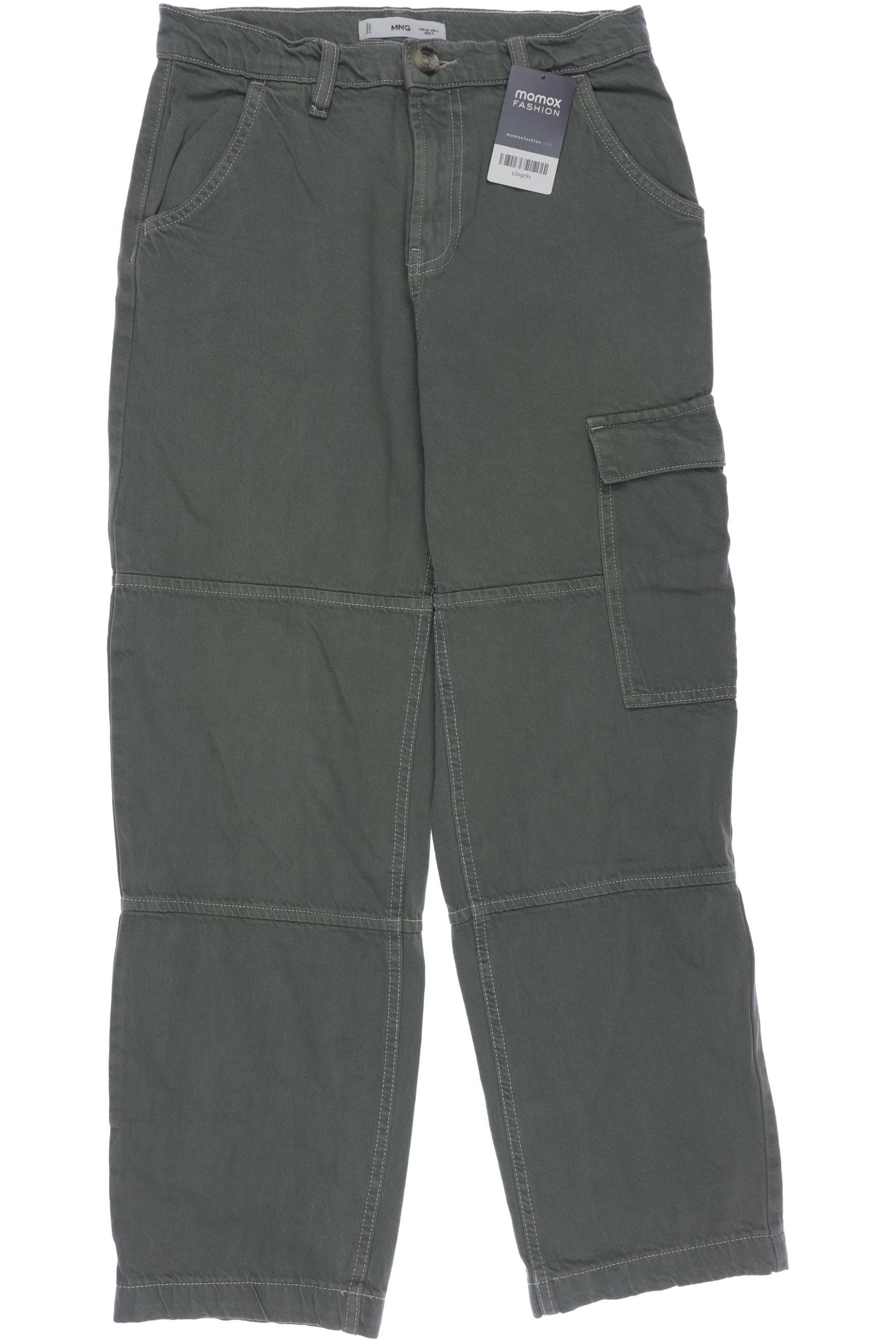 

Mango Damen Jeans, grün, Gr. 38
