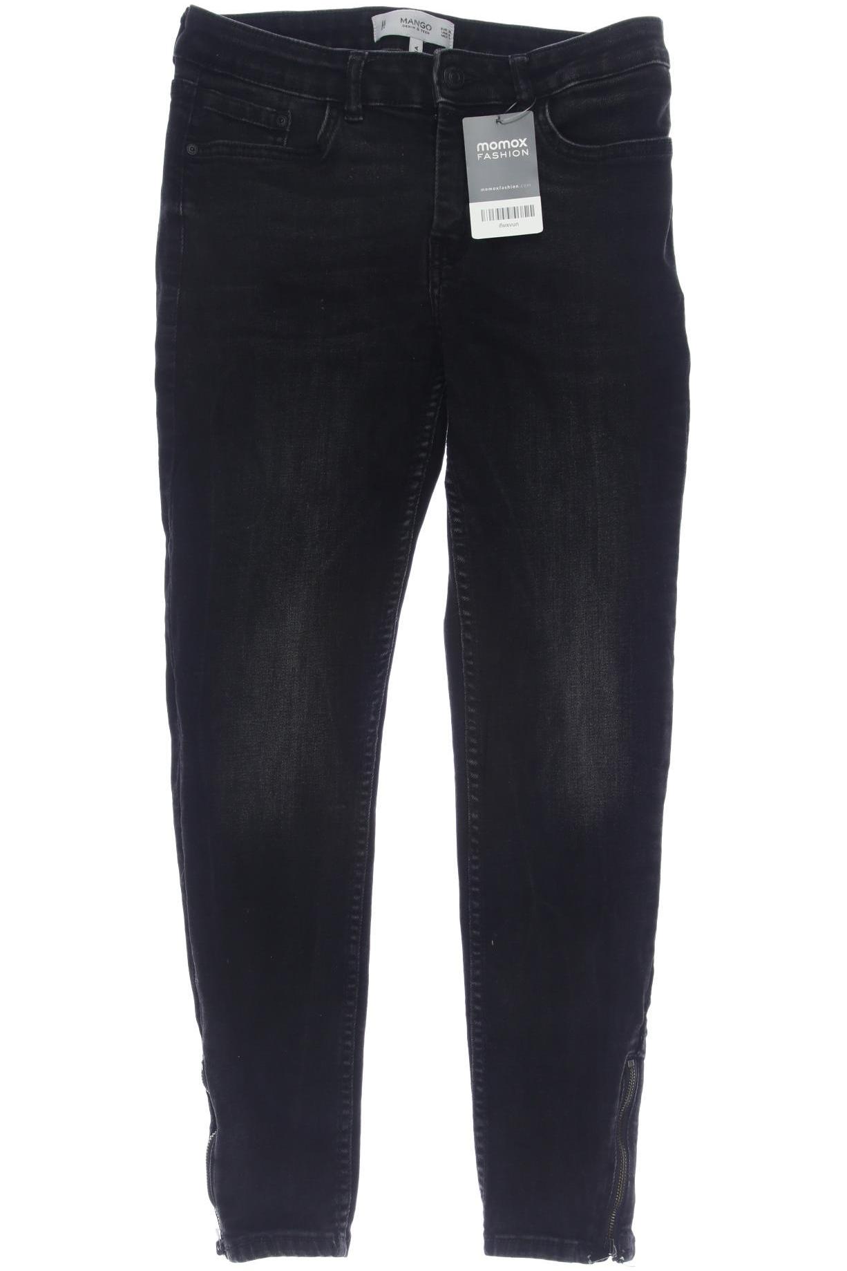 

Mango Damen Jeans, schwarz, Gr. 38