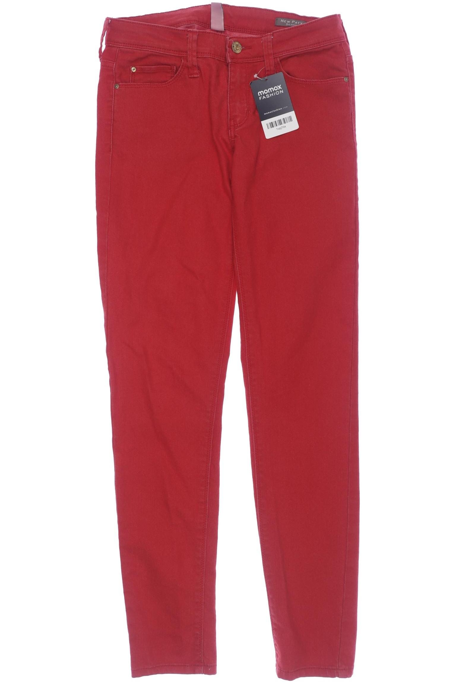 

Mango Damen Jeans, rot, Gr. 36