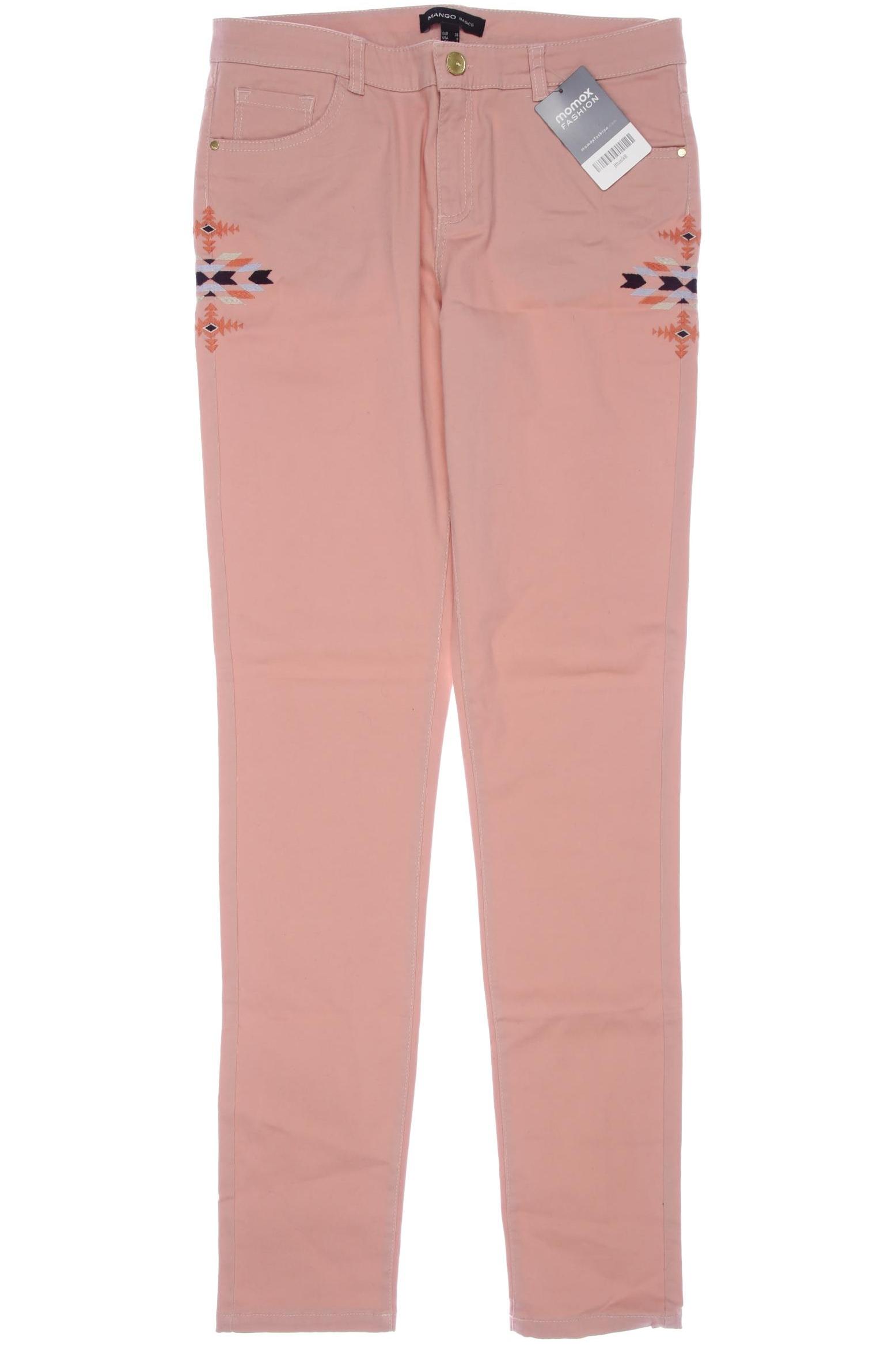 

Mango Damen Jeans, pink, Gr. 38