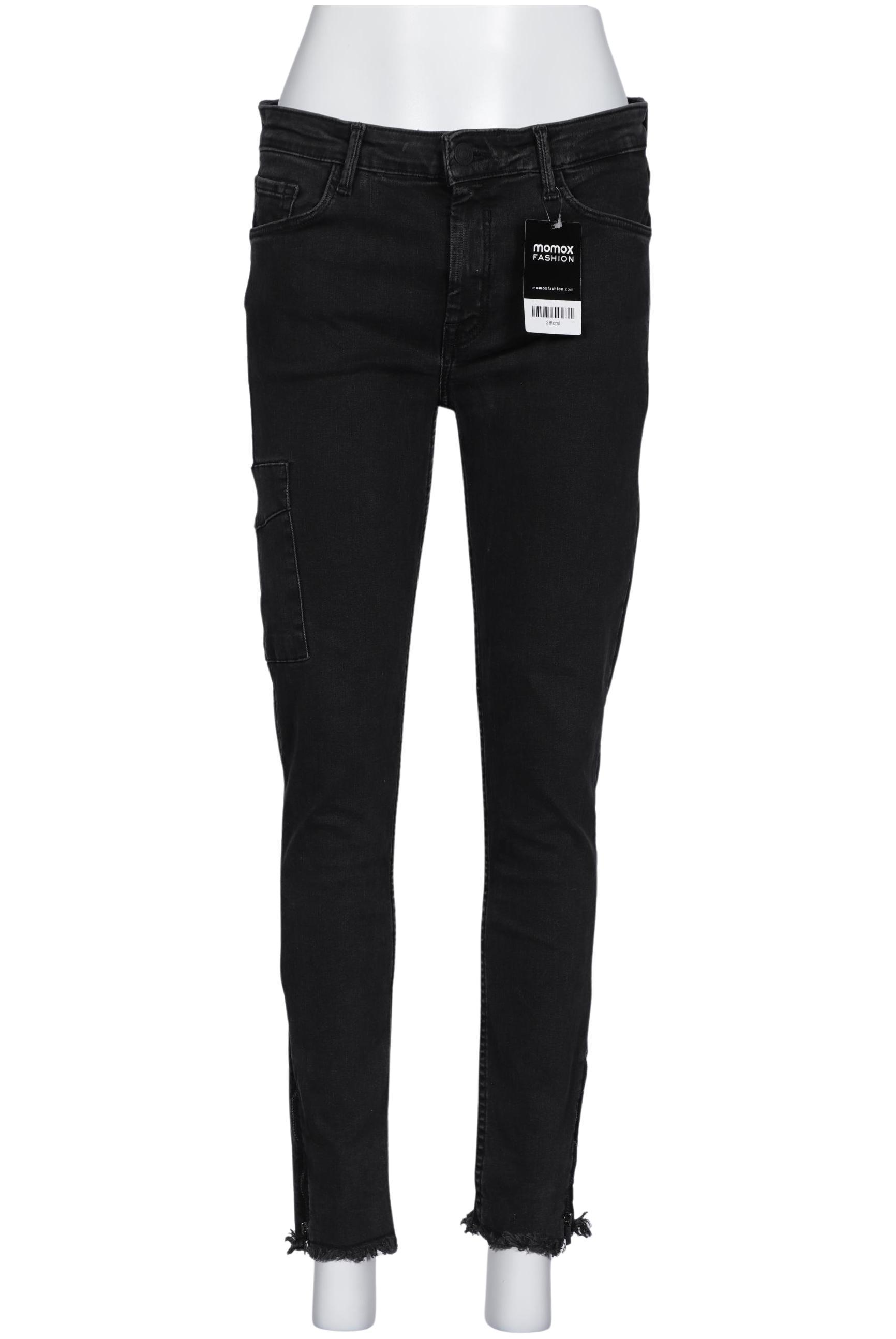 

Mango Damen Jeans, schwarz, Gr. 38