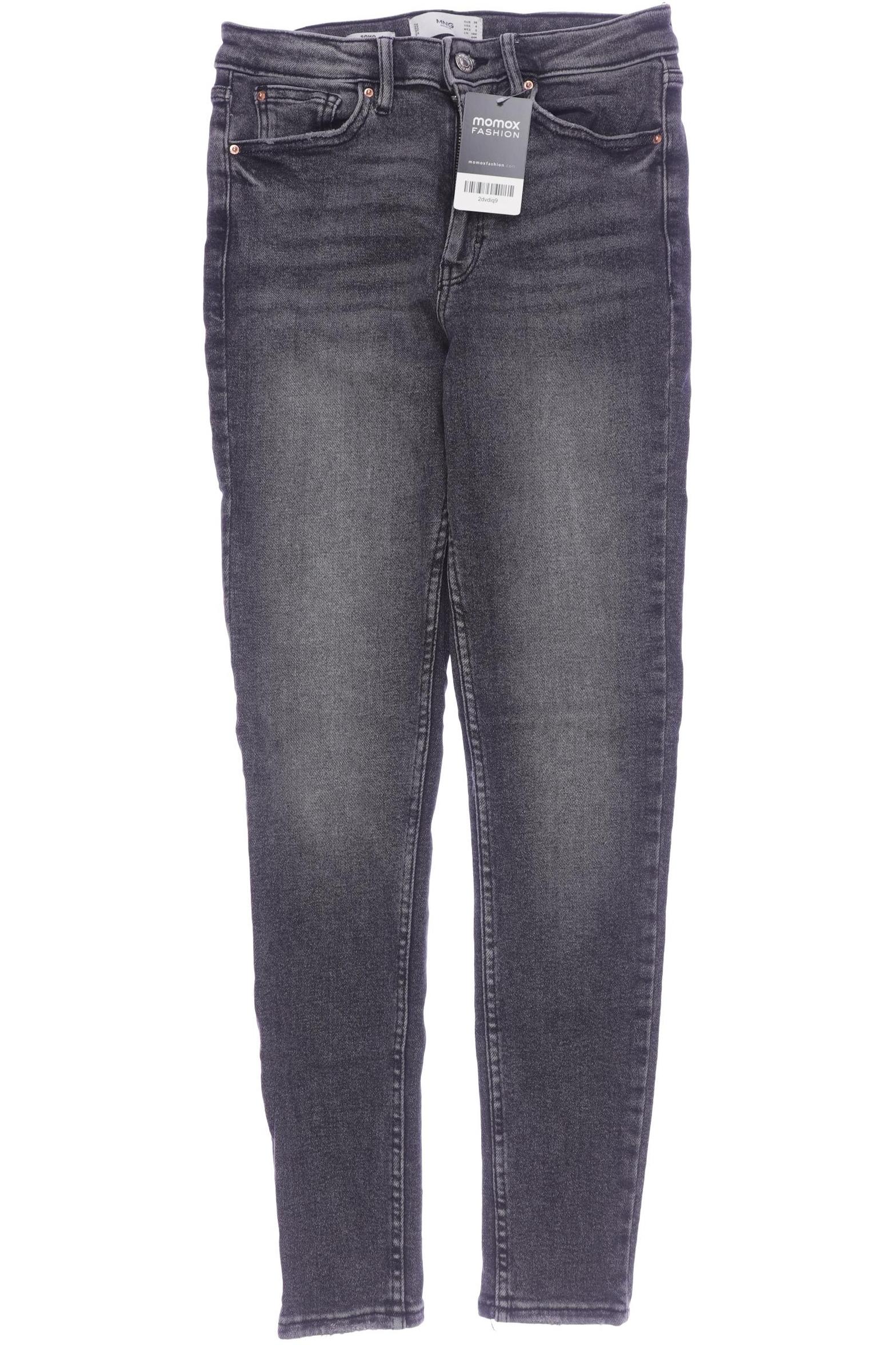 

Mango Damen Jeans, grau, Gr. 36