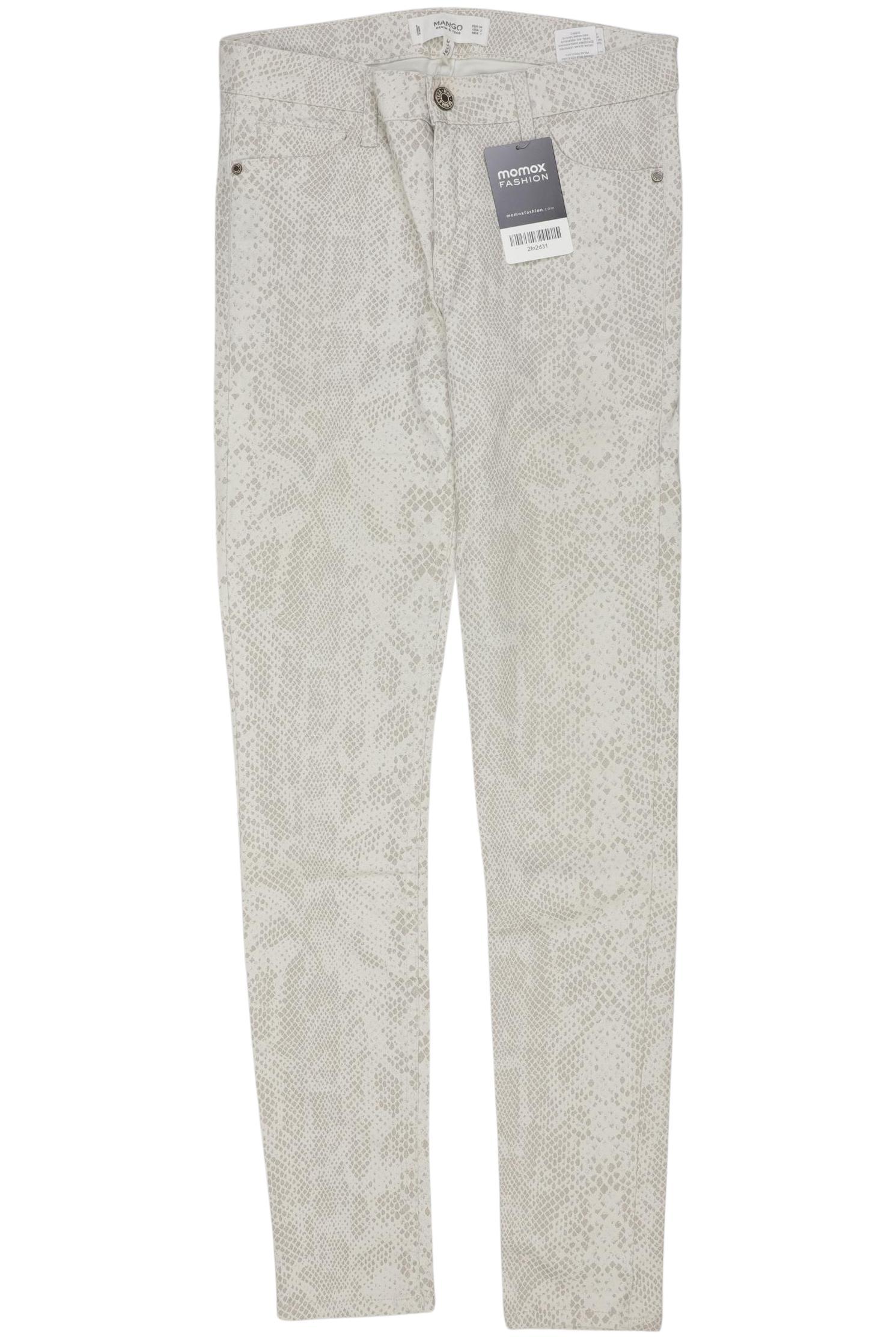

Mango Damen Jeans, beige, Gr. 34