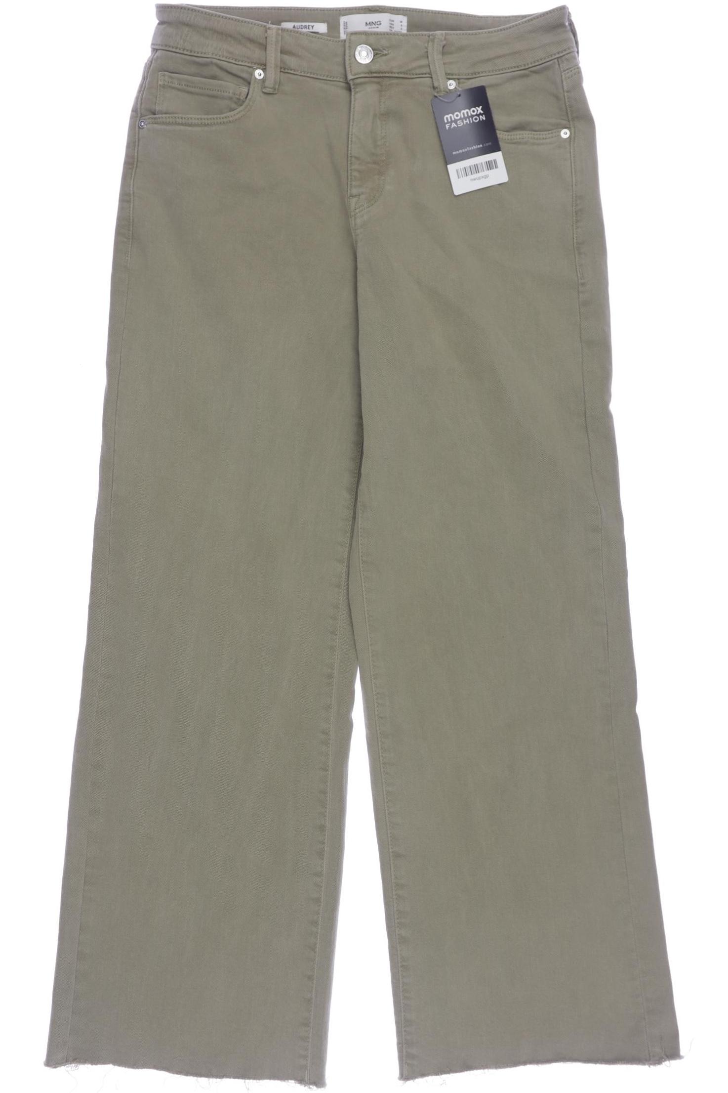 

Mango Damen Jeans, hellgrün, Gr. 38