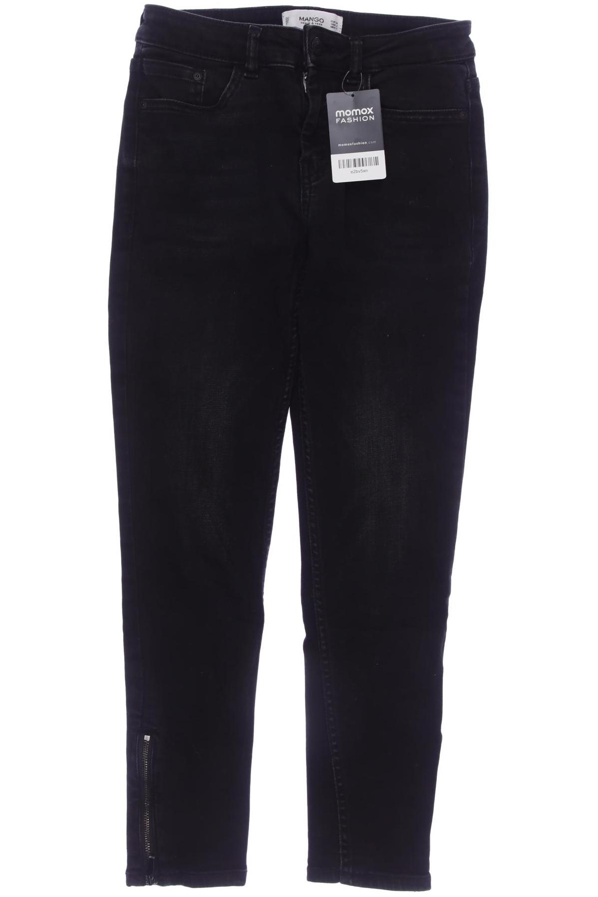 

Mango Damen Jeans, schwarz, Gr. 34