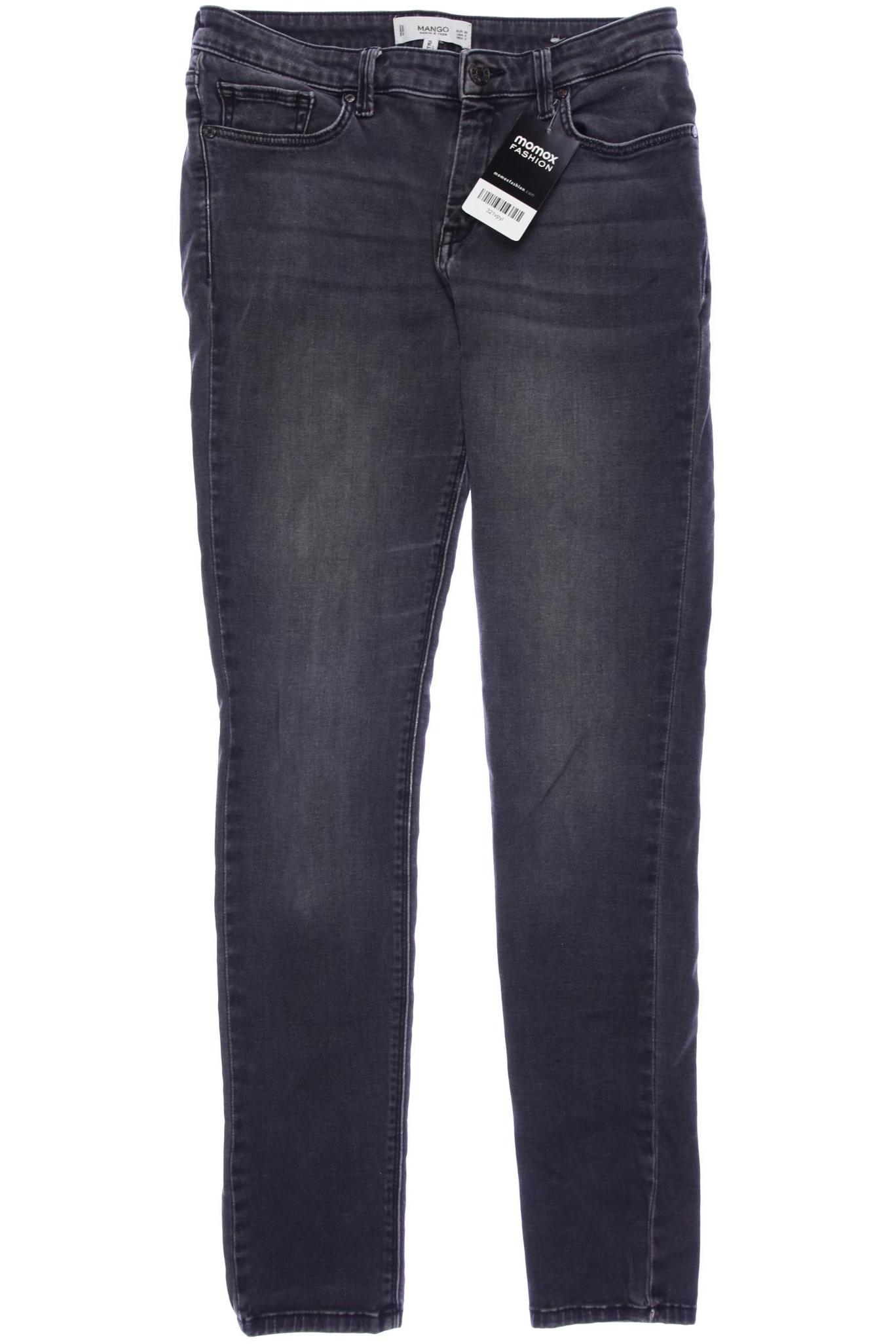 

Mango Damen Jeans, grau, Gr. 28