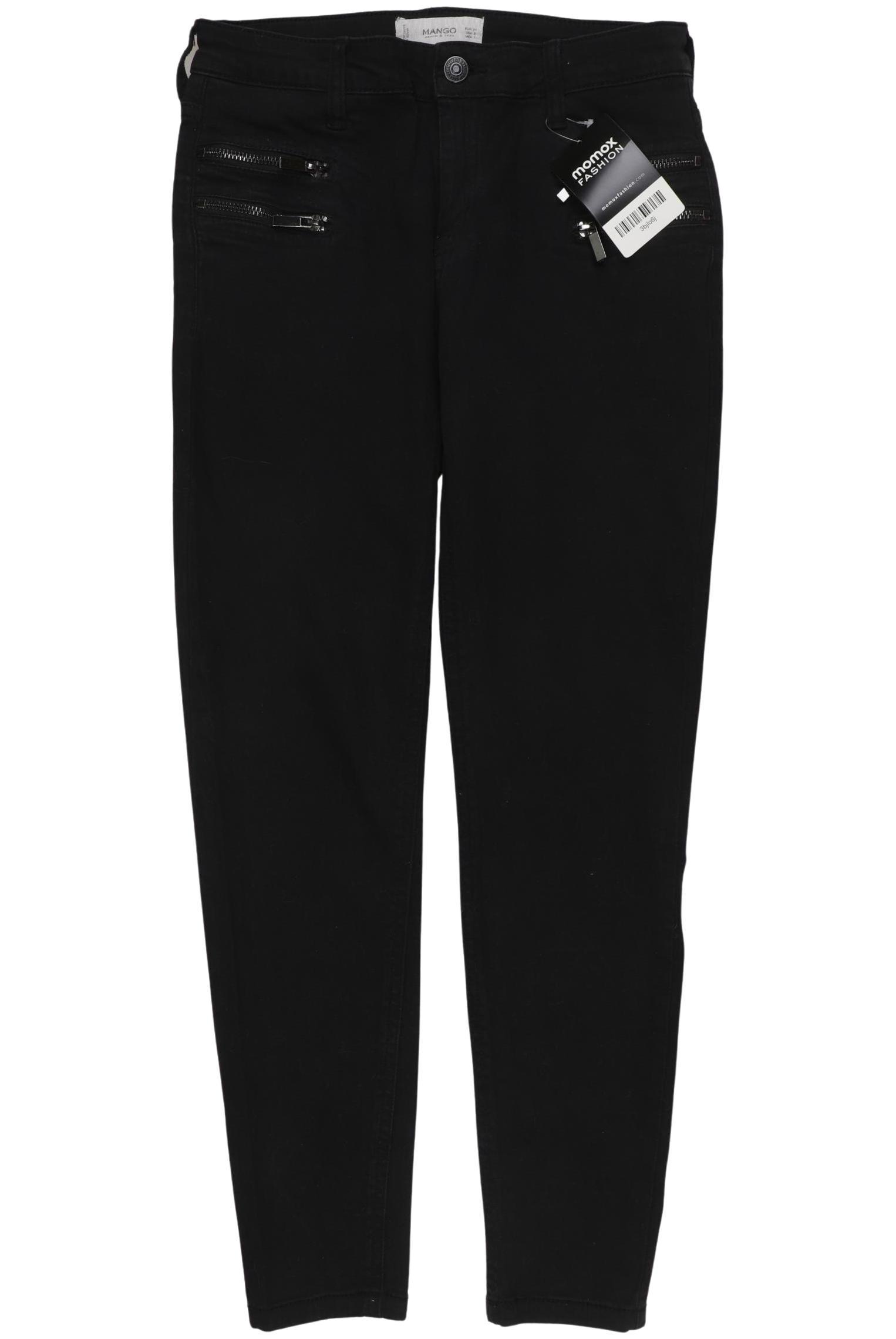 

Mango Damen Jeans, schwarz, Gr. 34