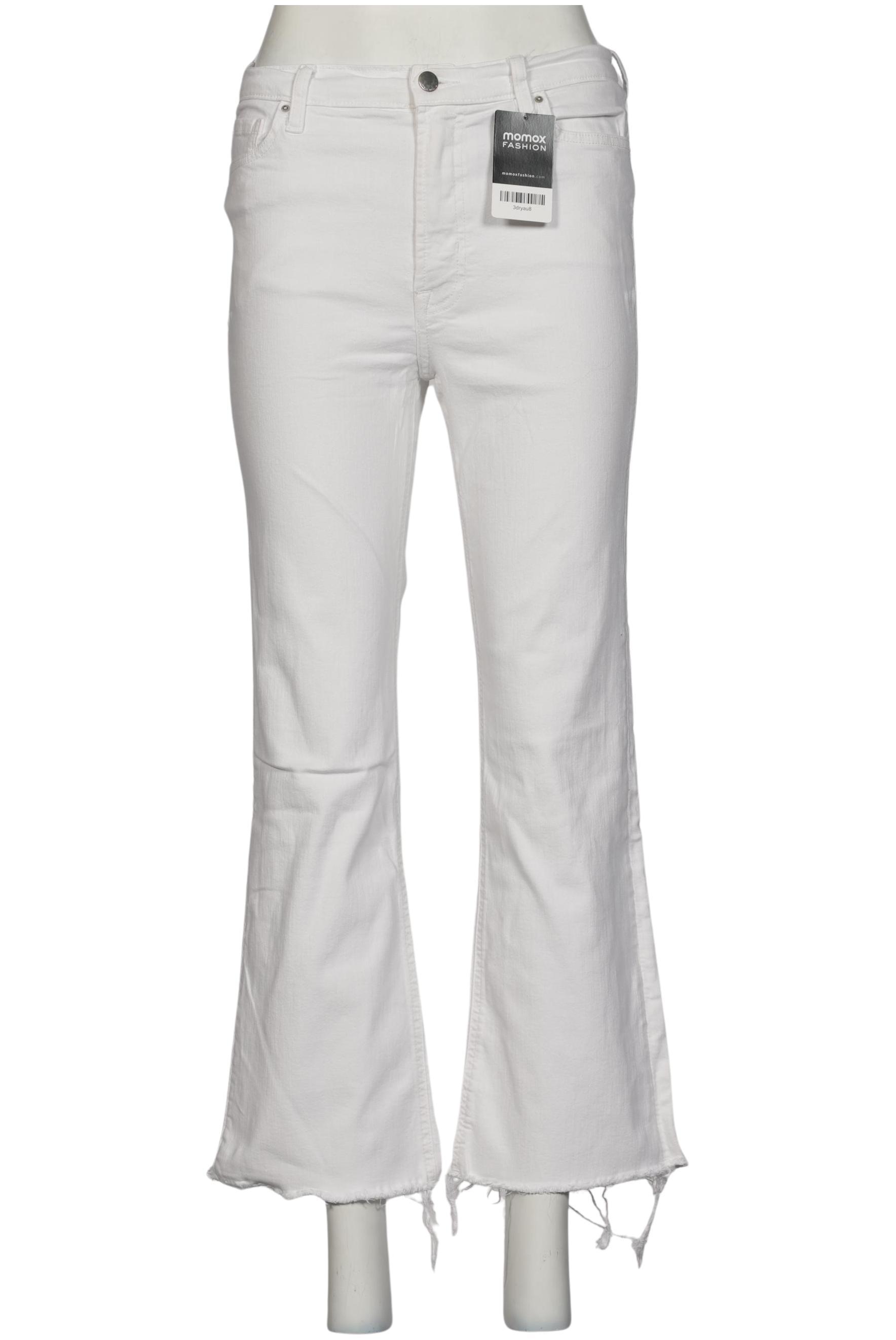 

Mango Damen Jeans, weiß, Gr. 40