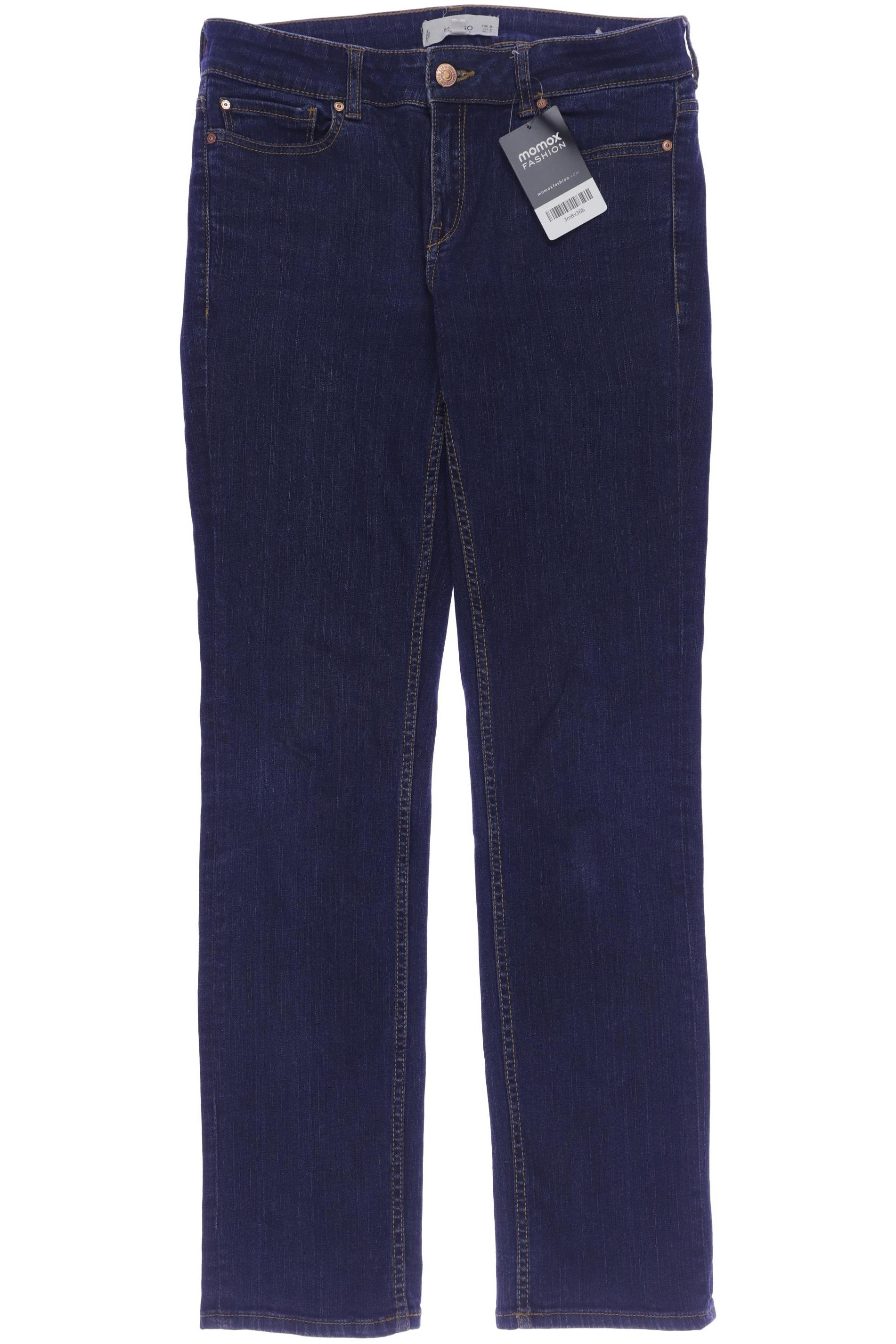 

Mango Damen Jeans, marineblau, Gr. 38