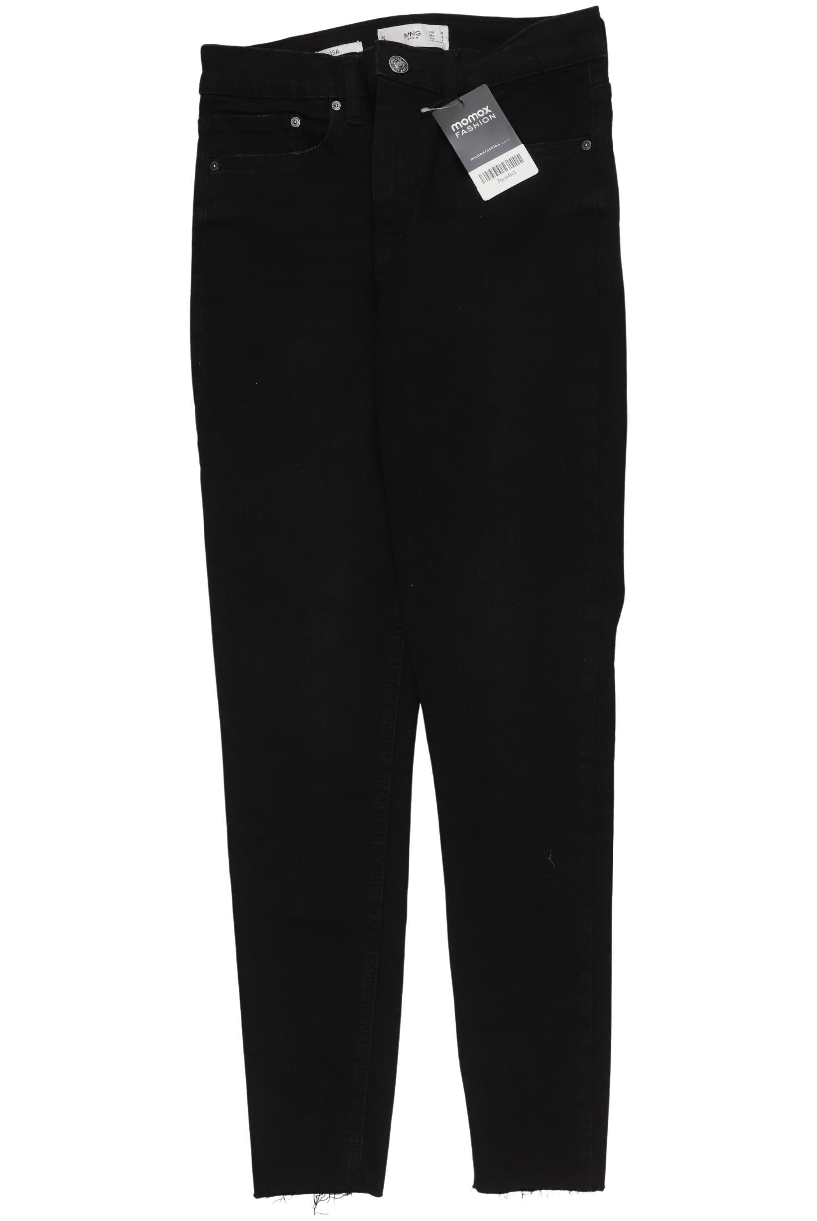 

Mango Damen Jeans, schwarz, Gr. 36