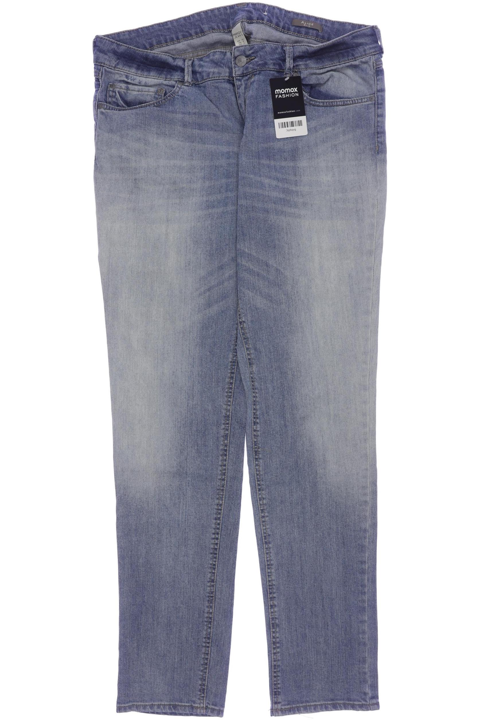 

Mango Damen Jeans, blau, Gr. 44