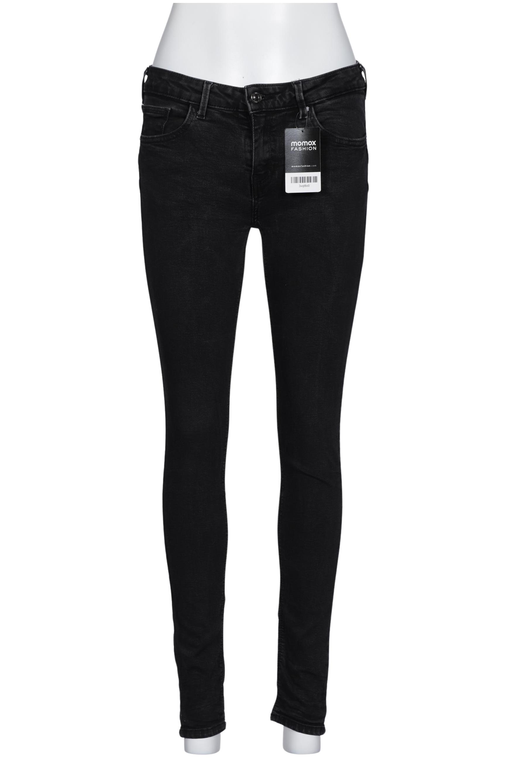 

Mango Damen Jeans, schwarz, Gr. 38