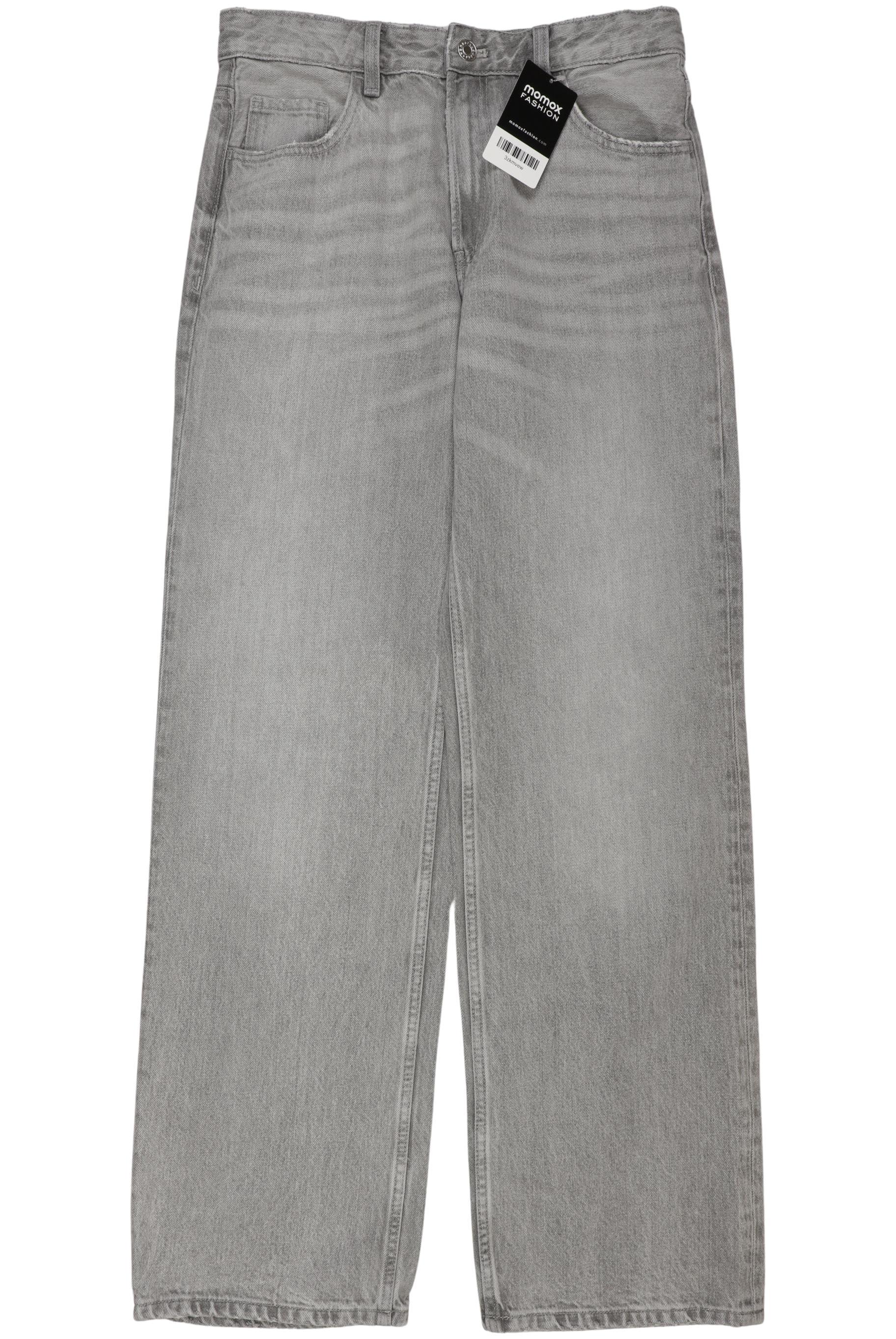 

Mango Damen Jeans, grau, Gr. 36