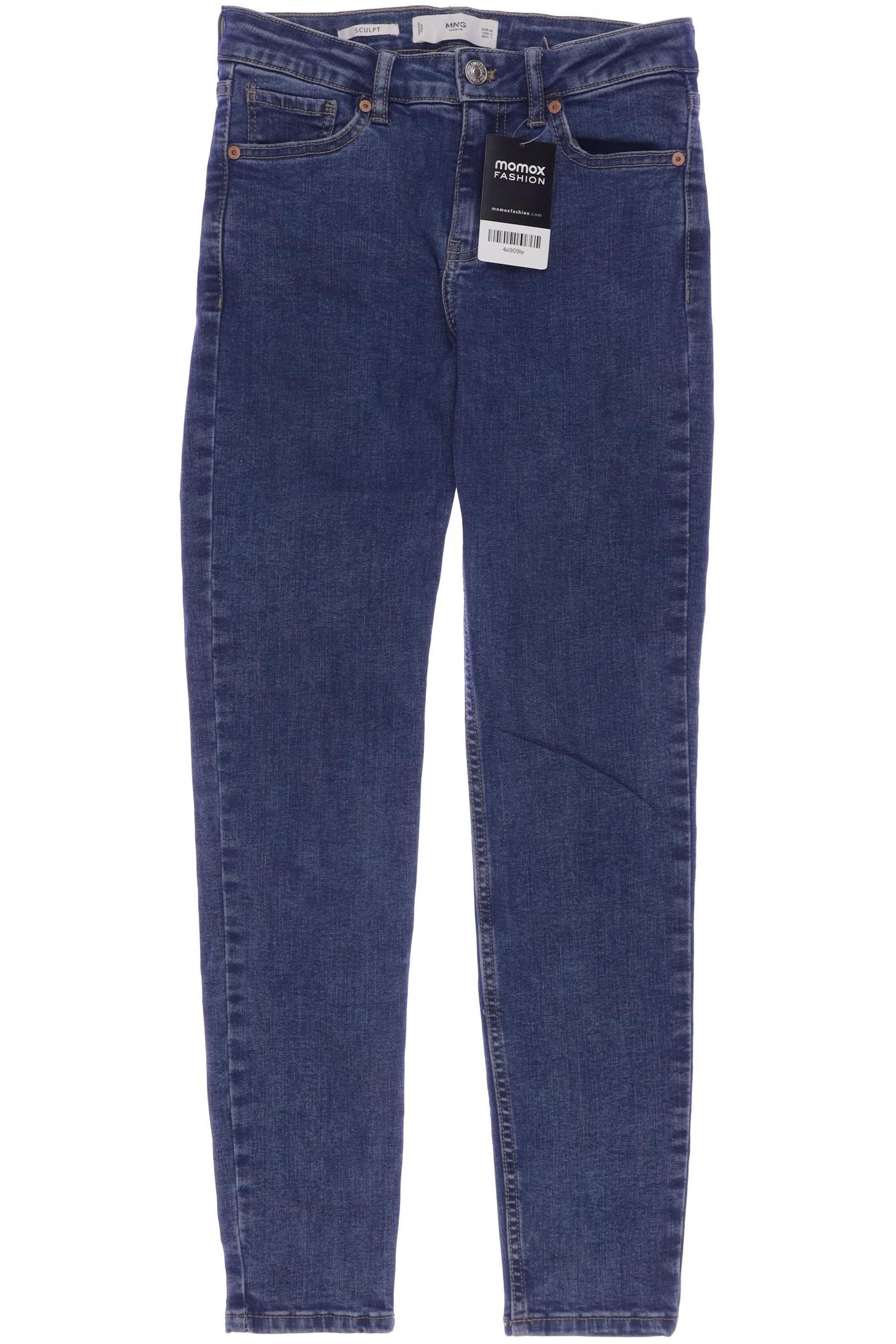 

Mango Damen Jeans, blau, Gr. 34