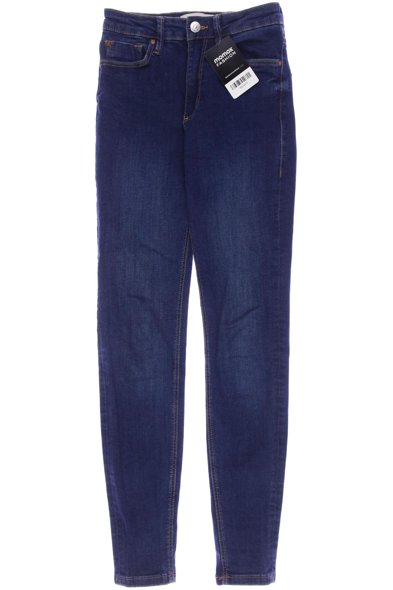 

Mango Damen Jeans, marineblau, Gr. 32