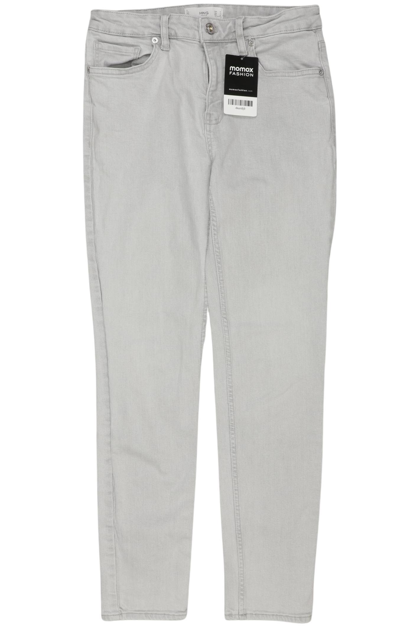 

Mango Damen Jeans, grau, Gr. 38