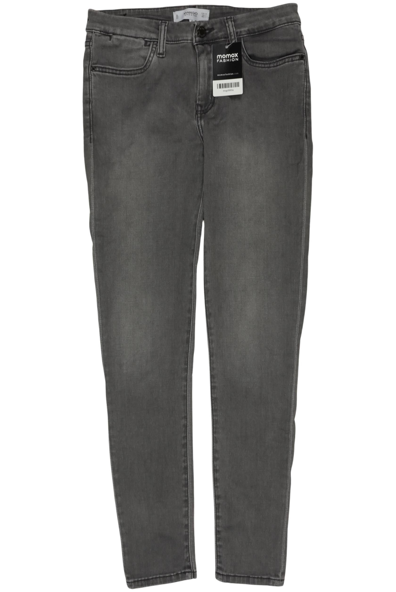 

Mango Damen Jeans, grau, Gr. 36