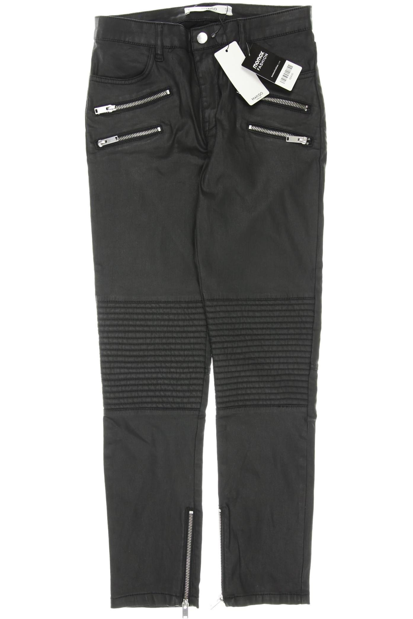 

Mango Damen Jeans, schwarz, Gr. 38