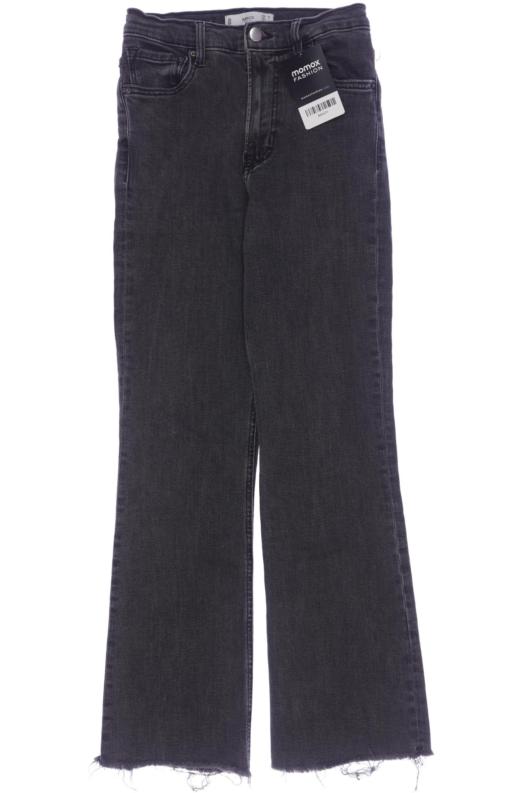 

Mango Damen Jeans, grau, Gr. 32