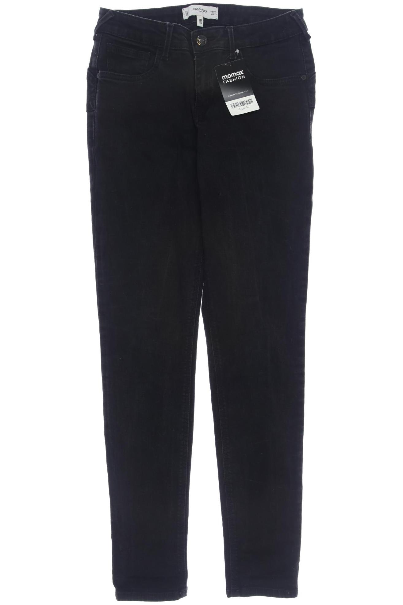 

Mango Damen Jeans, schwarz, Gr. 38
