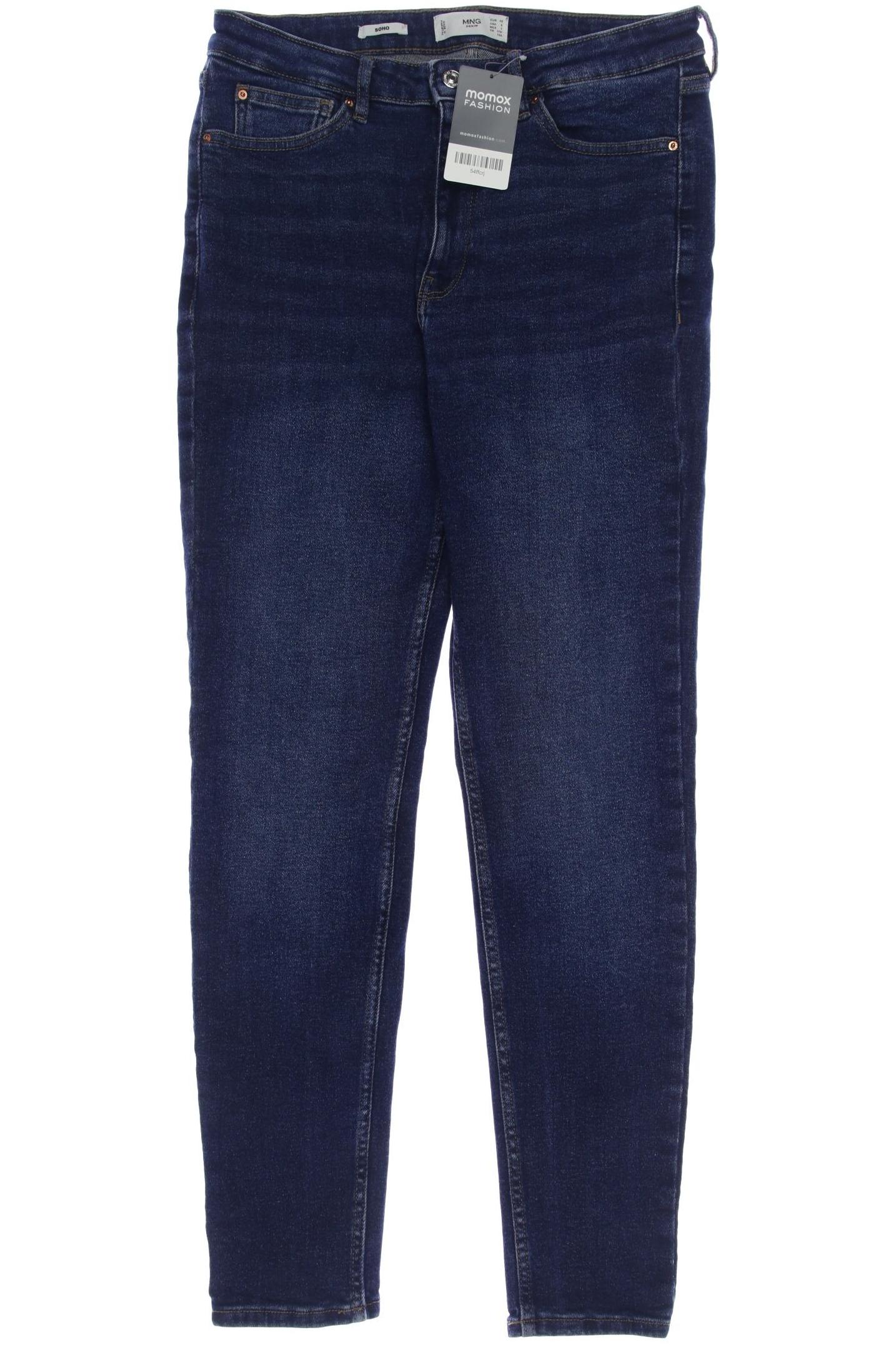 

Mango Damen Jeans, marineblau, Gr. 40