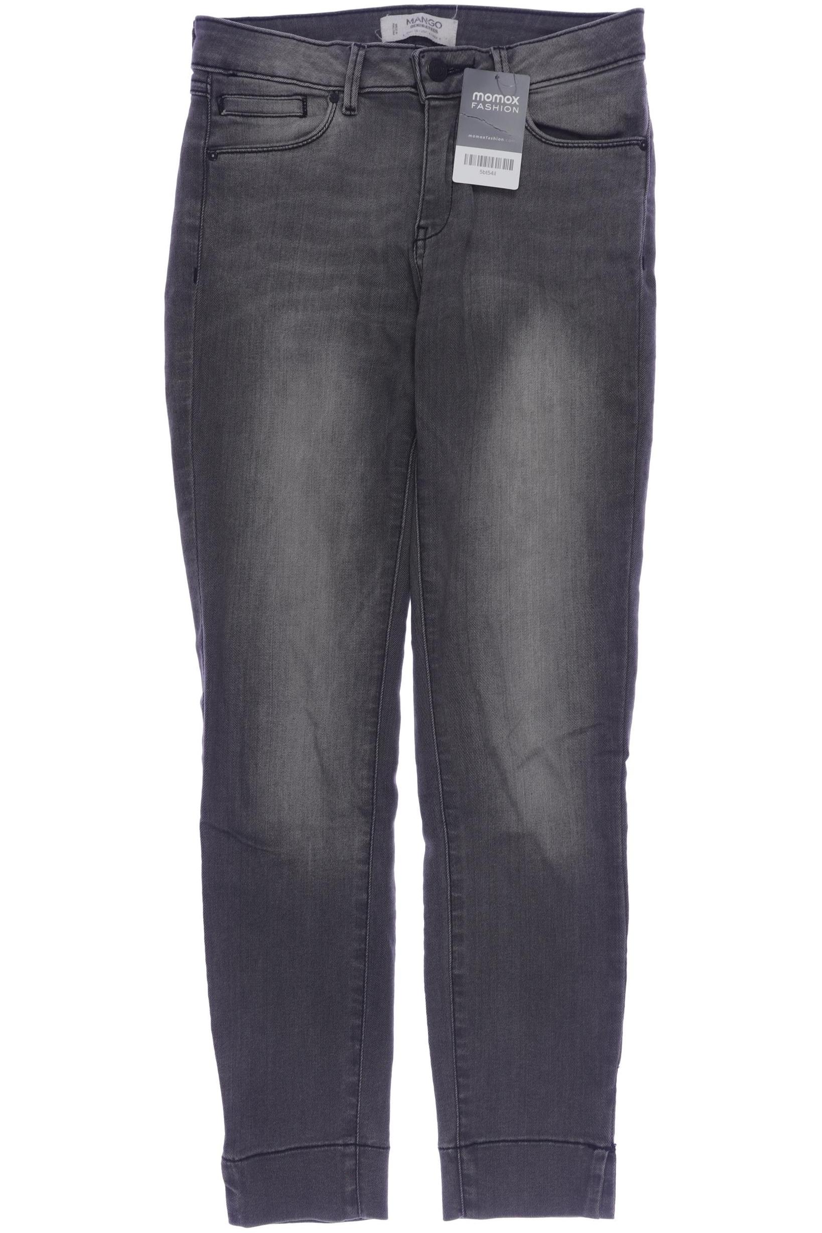 

Mango Damen Jeans, grau, Gr. 36