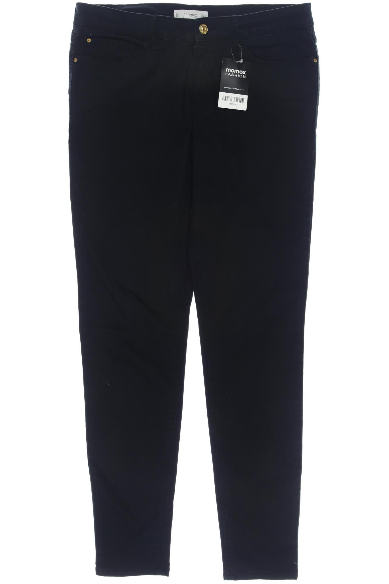 

Mango Damen Jeans, schwarz, Gr. 42