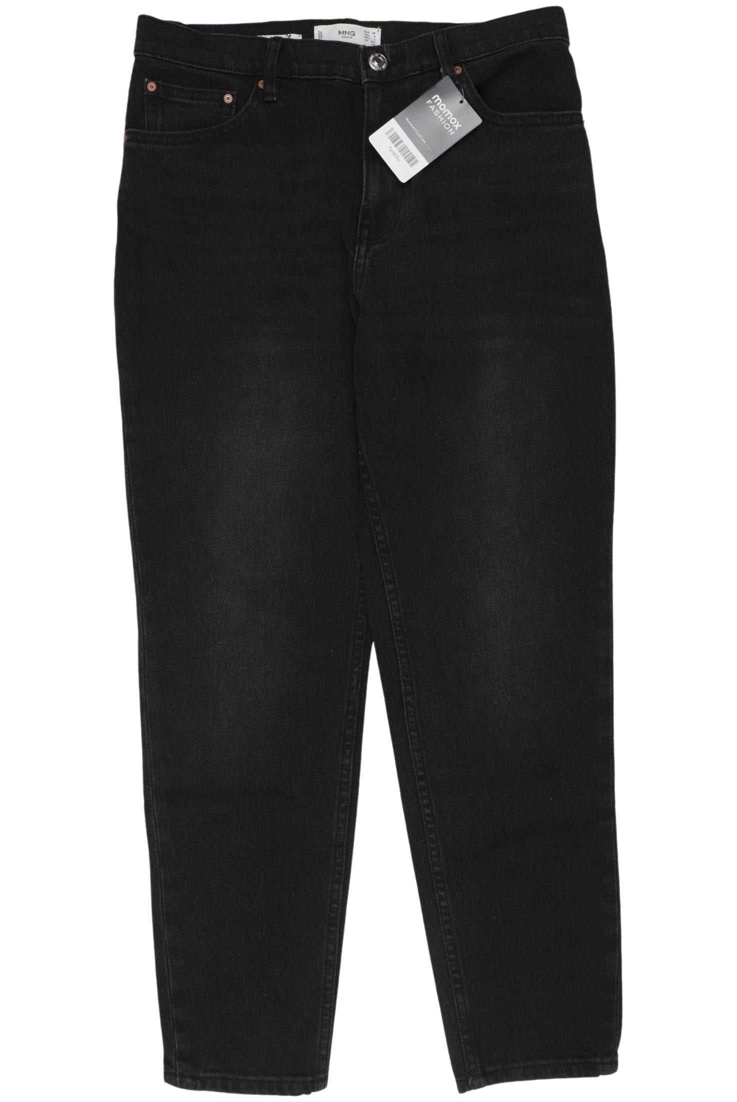 

Mango Damen Jeans, schwarz, Gr. 38