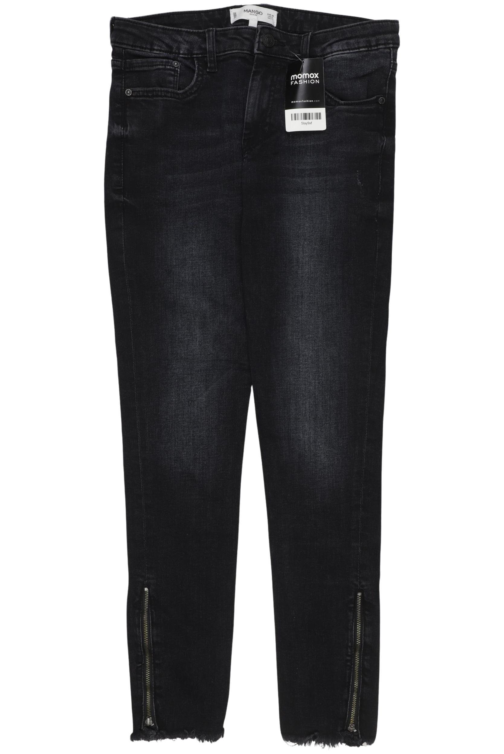 

Mango Damen Jeans, schwarz, Gr. 36