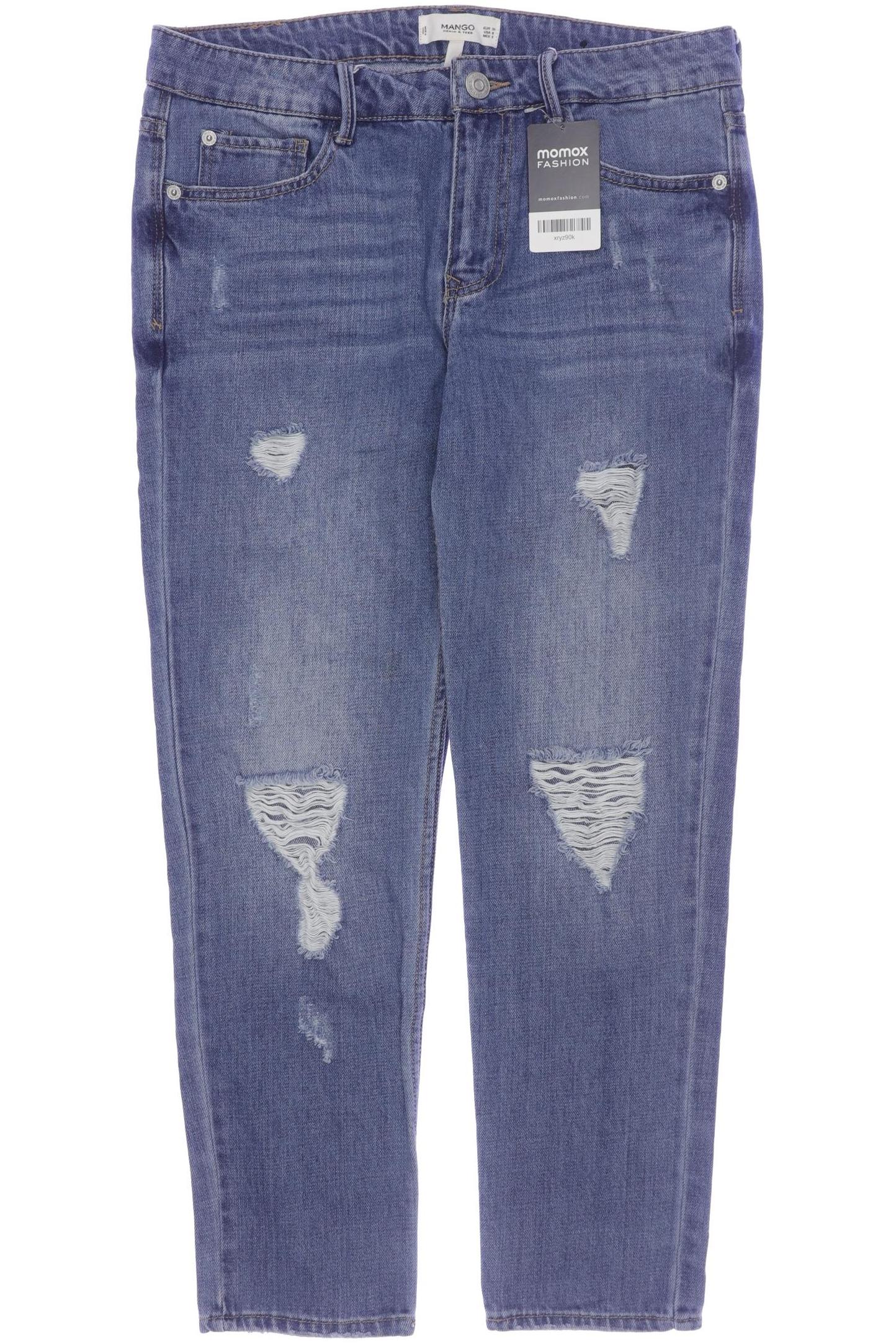 

Mango Damen Jeans, blau, Gr. 38