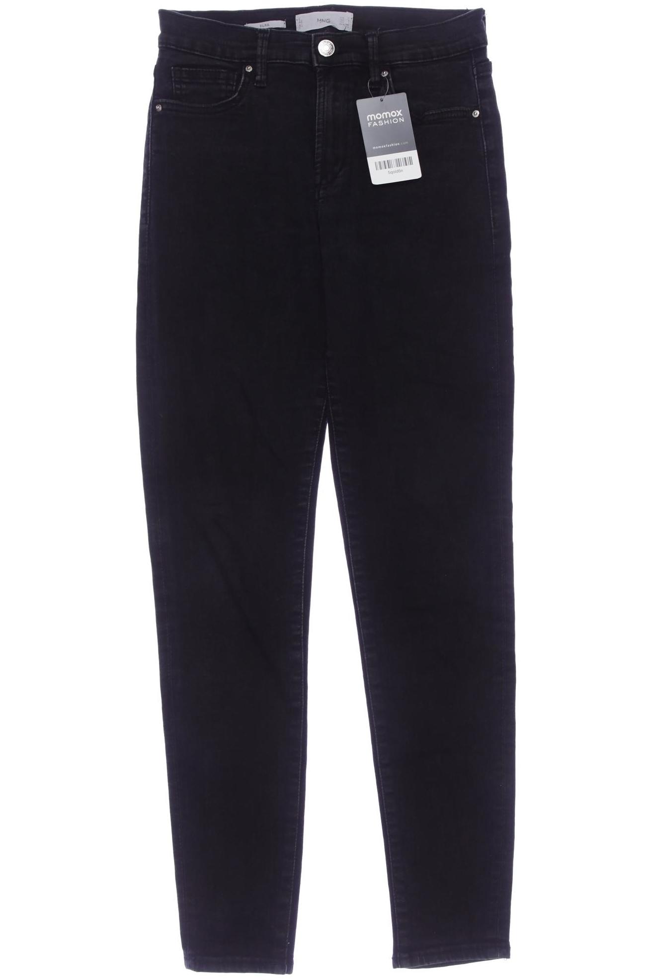 

Mango Damen Jeans, schwarz, Gr. 24