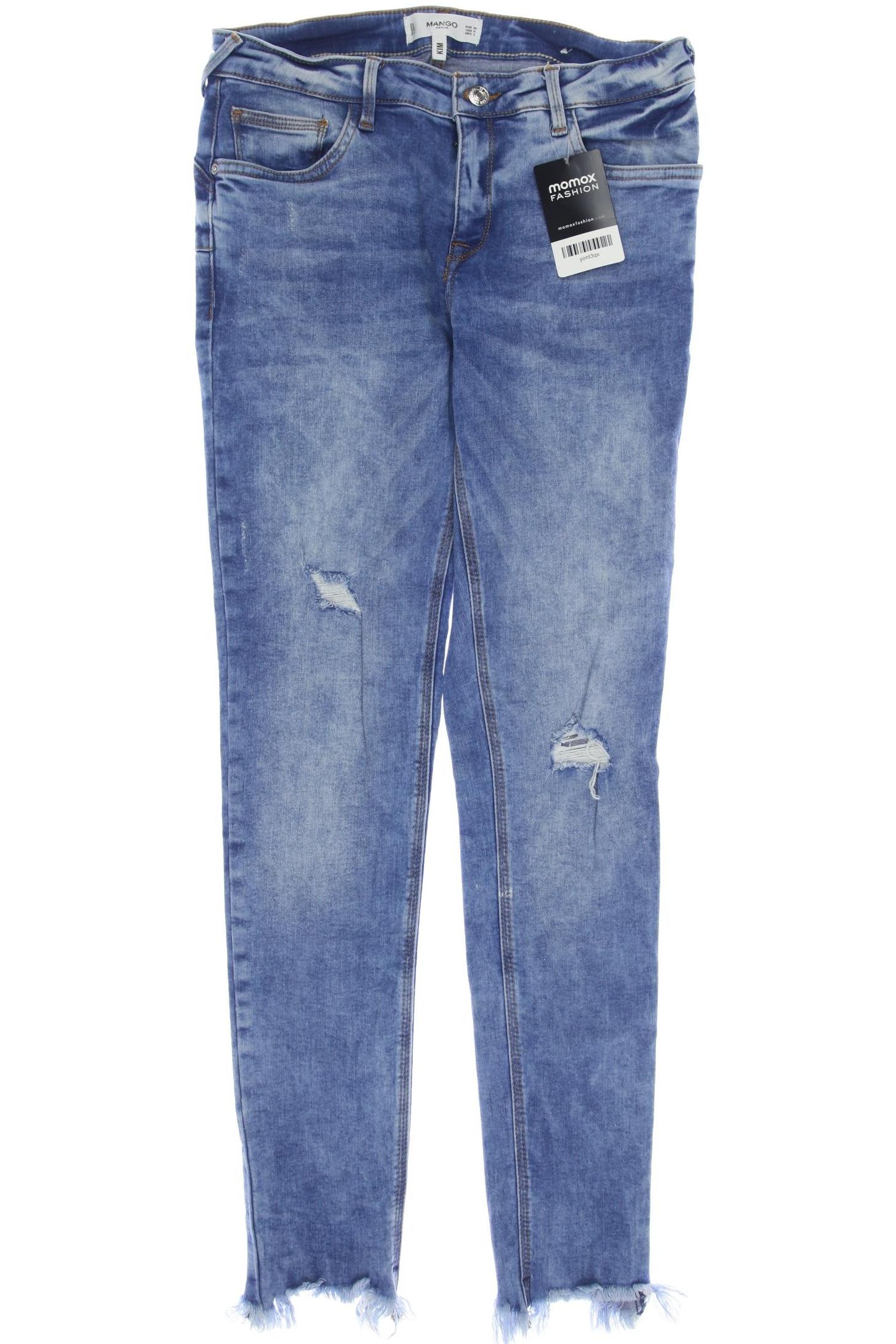 

Mango Damen Jeans, blau, Gr. 38