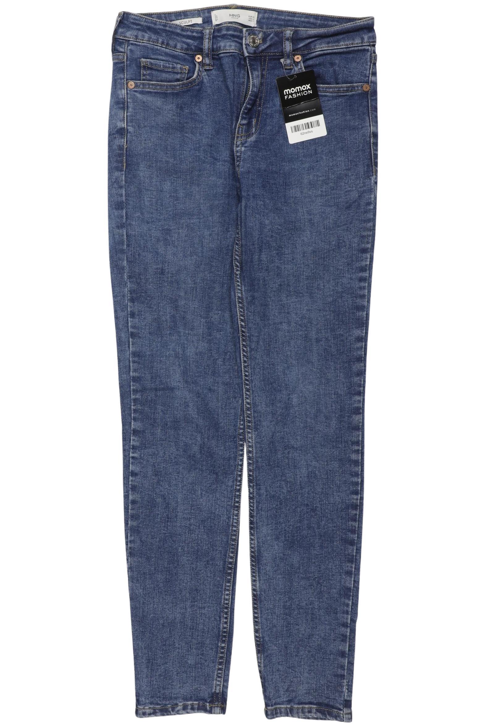 

Mango Damen Jeans, blau, Gr. 34