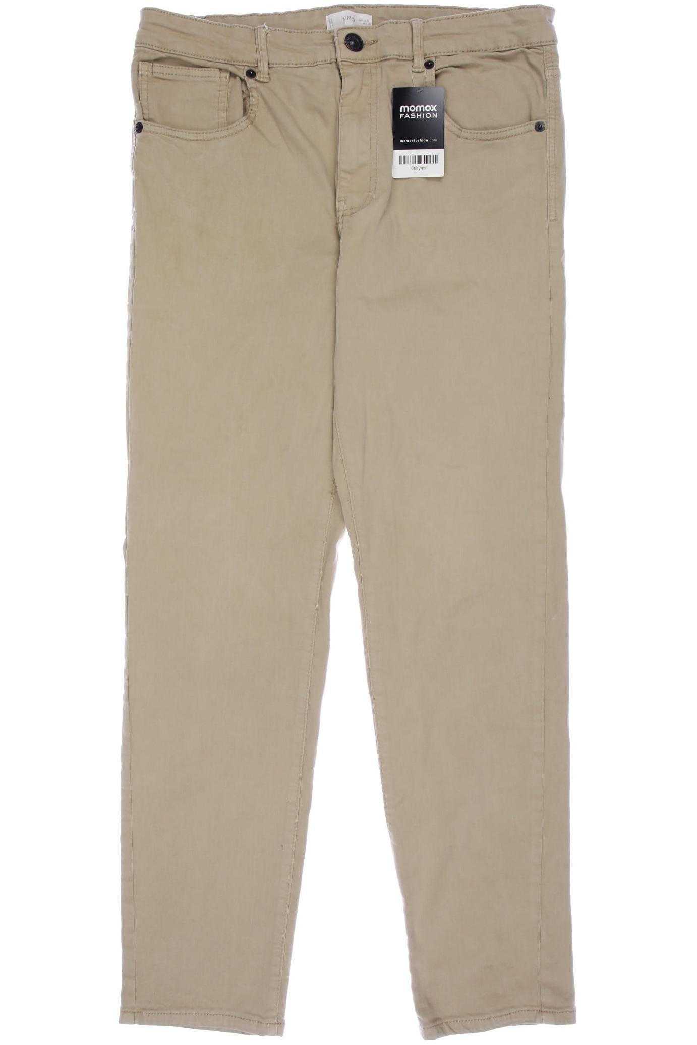 

Mango Damen Jeans, beige, Gr. 0
