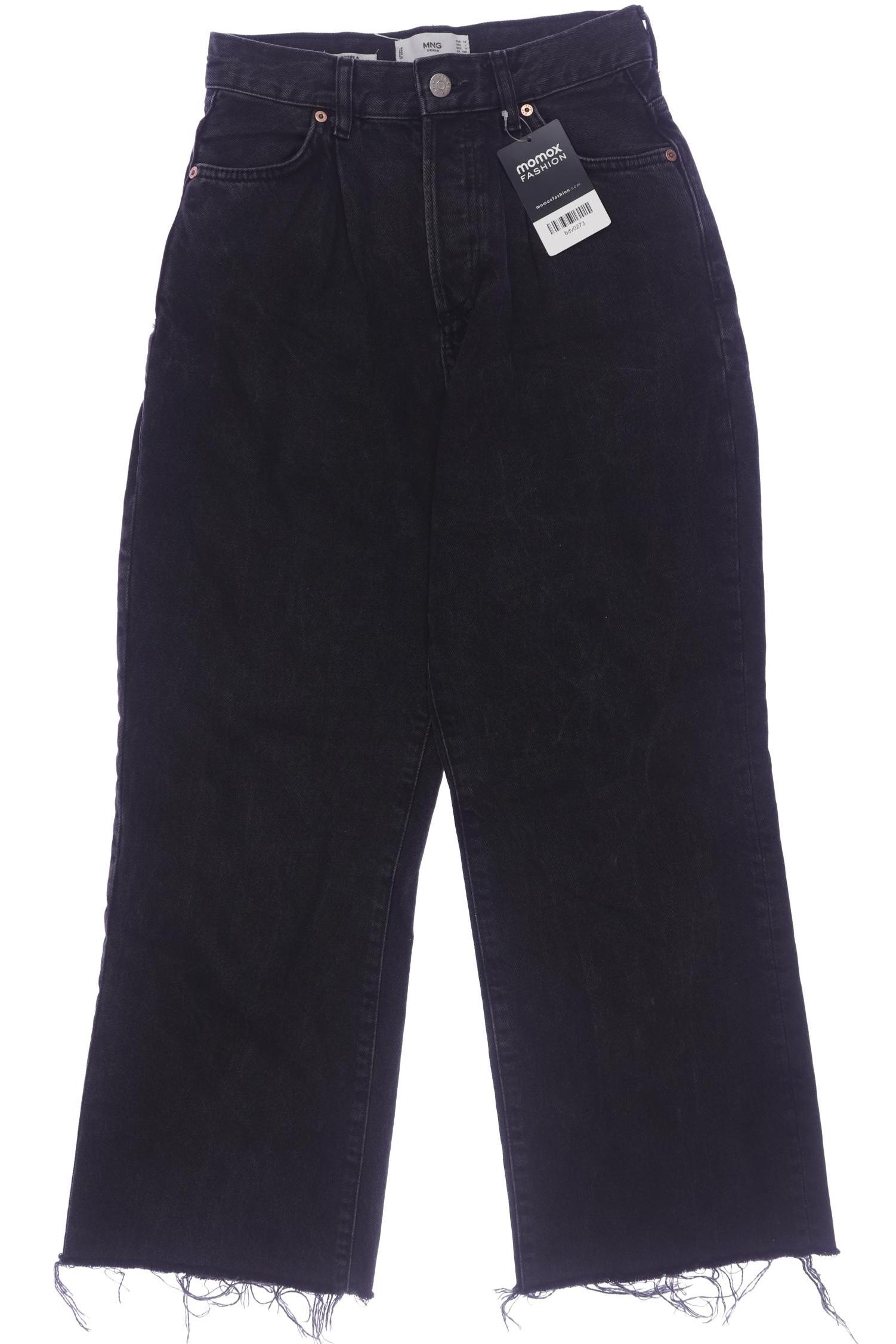 

Mango Damen Jeans, schwarz, Gr. 32